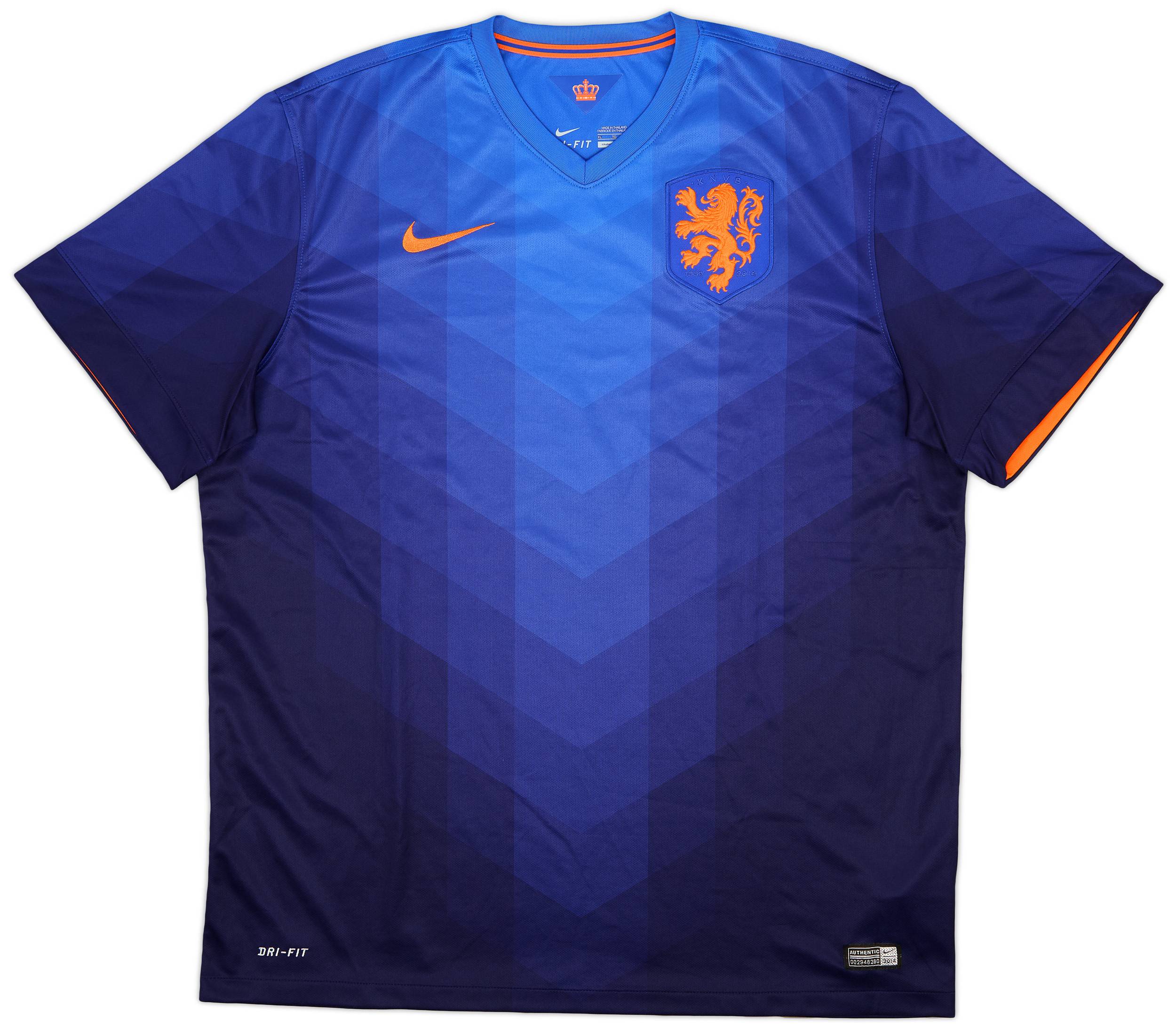 2014-15 Netherlands Away Shirt - 9/10 - (XL)