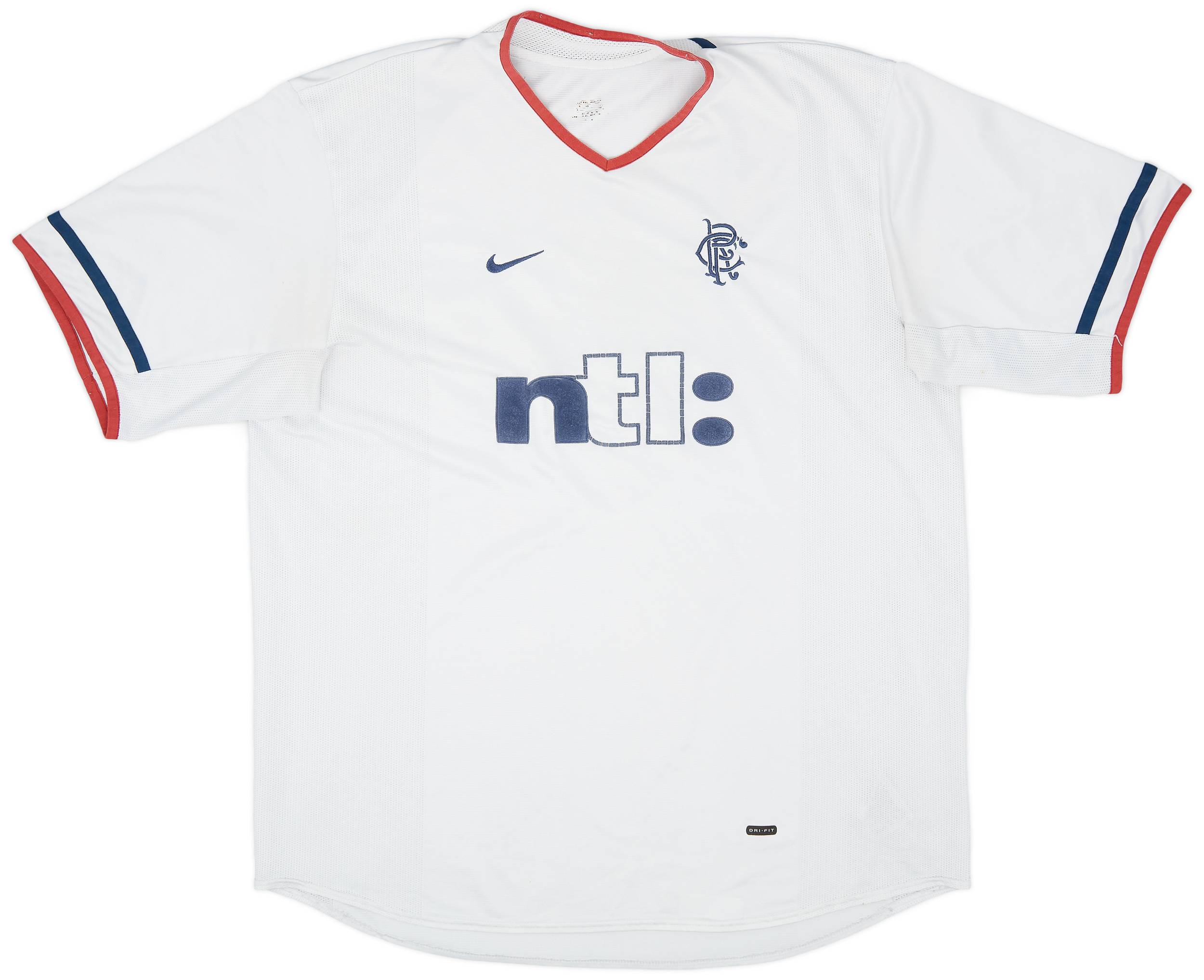 2001-02 Rangers Away Shirt - 6/10 - (XXL)