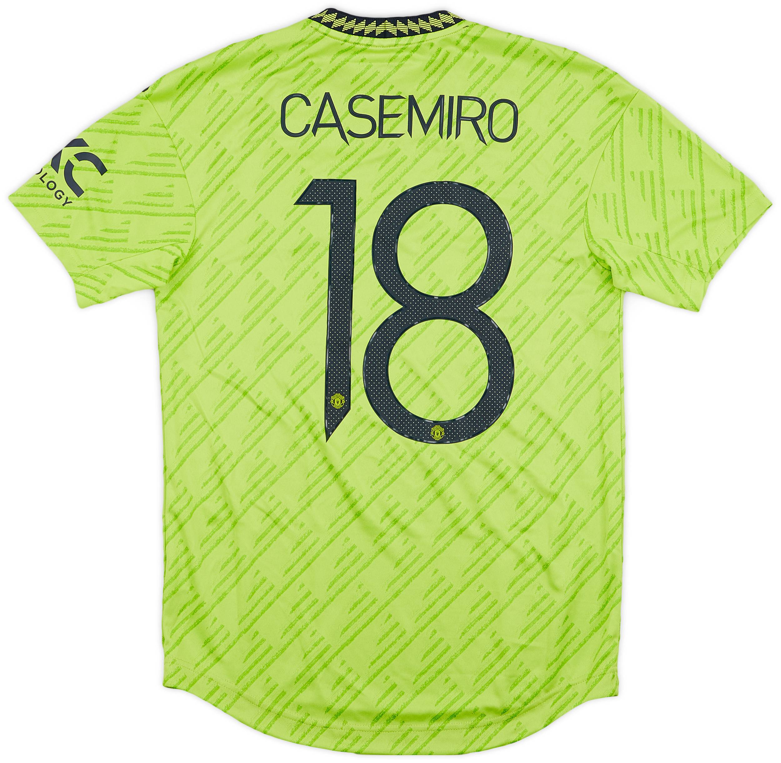 2022-23 Manchester United Authentic Third Casemiro #18 (M)