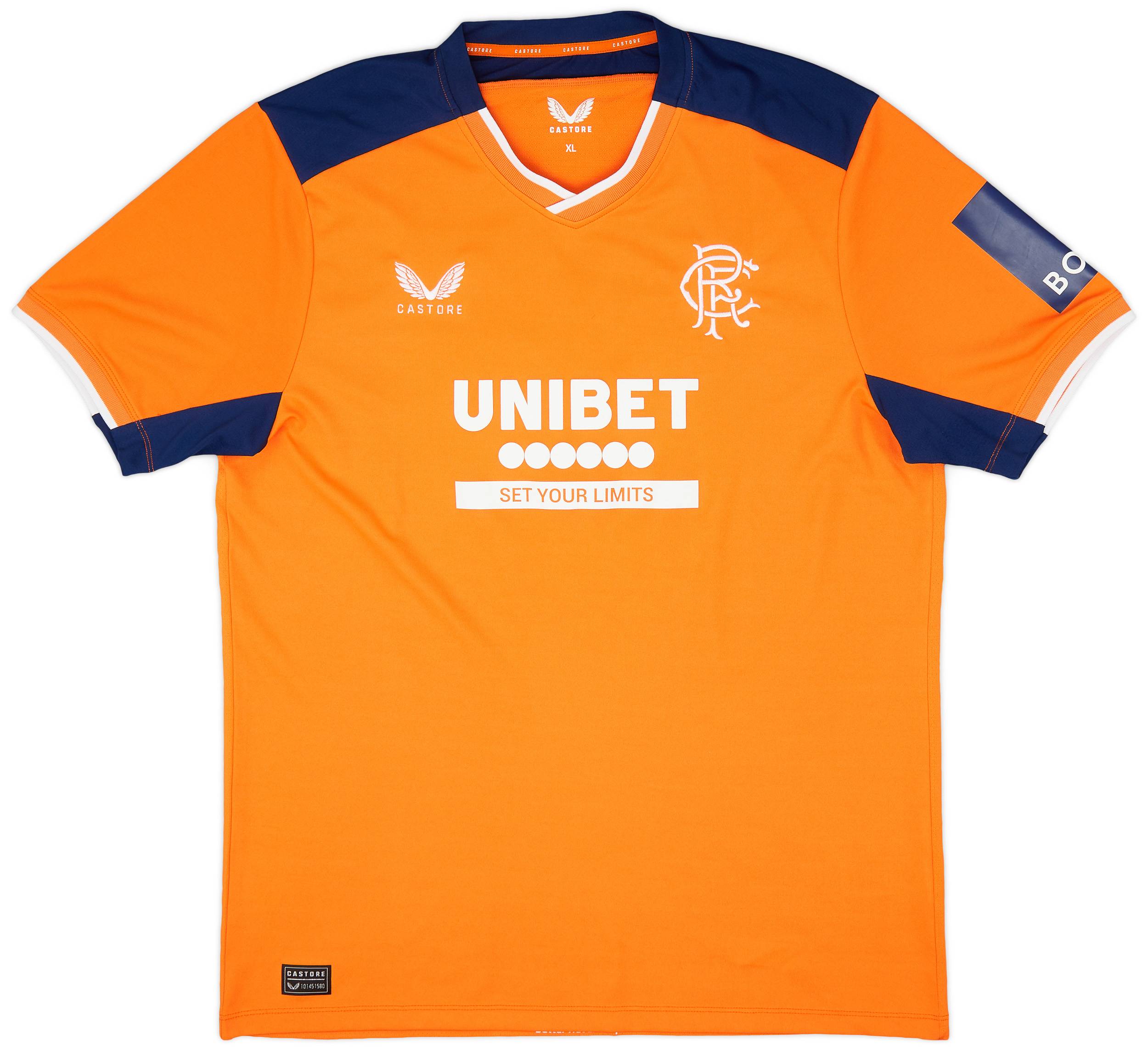2022-23 Rangers Third Shirt - 9/10 - (XL)