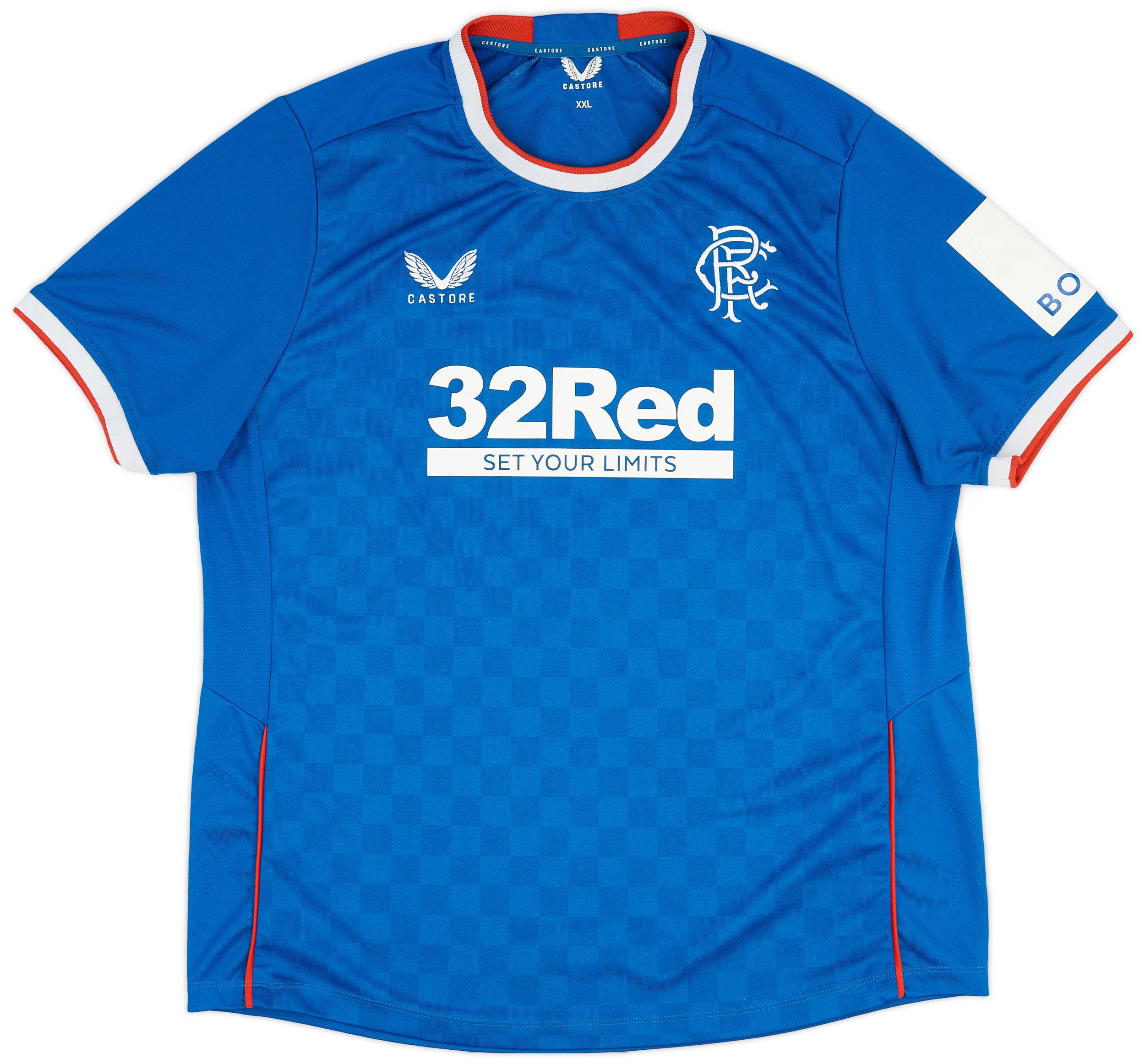 2022-23 Rangers Home Shirt - 8/10 - (M)