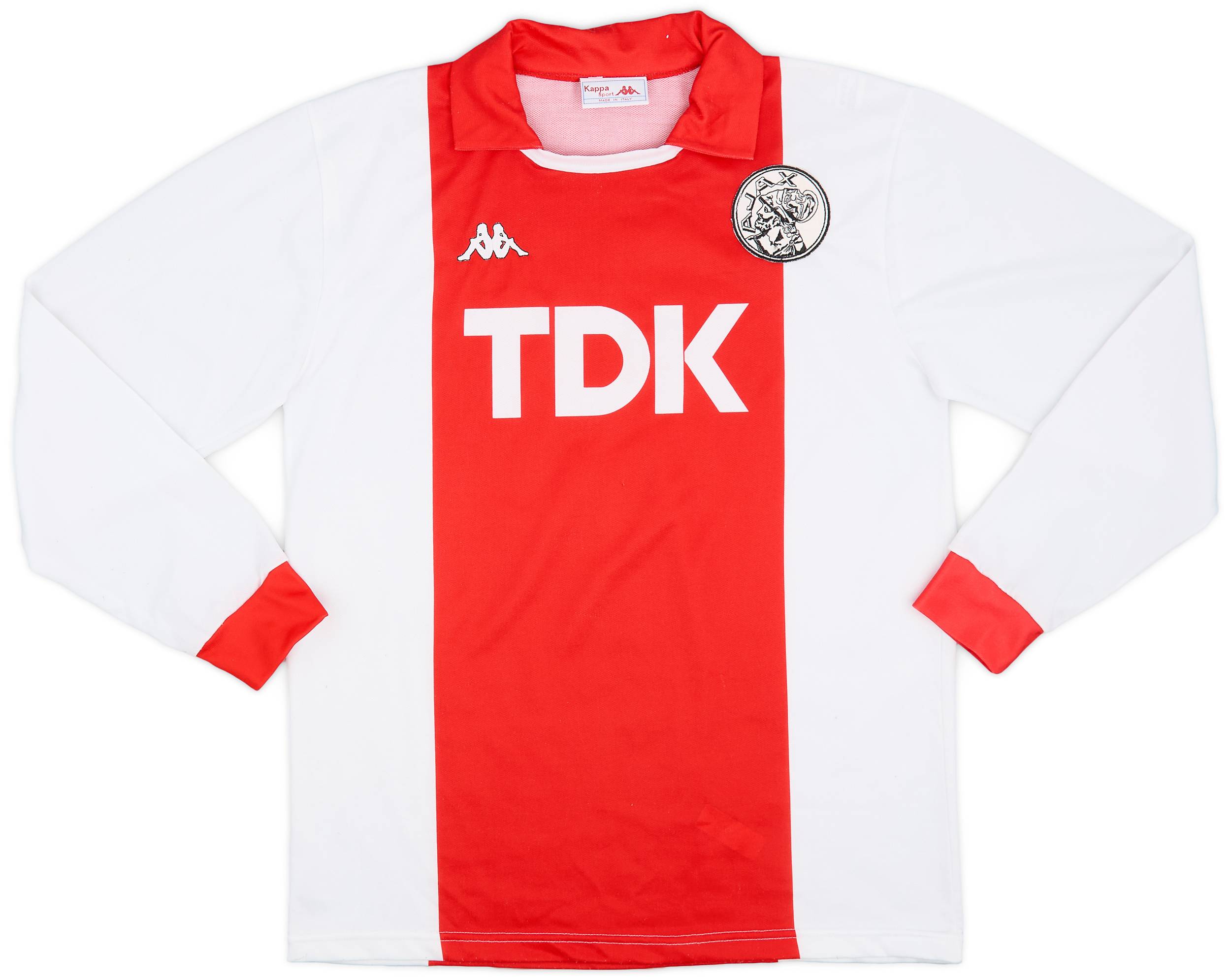 1987-88 Ajax Home L/S Shirt - 5/10 - (L)