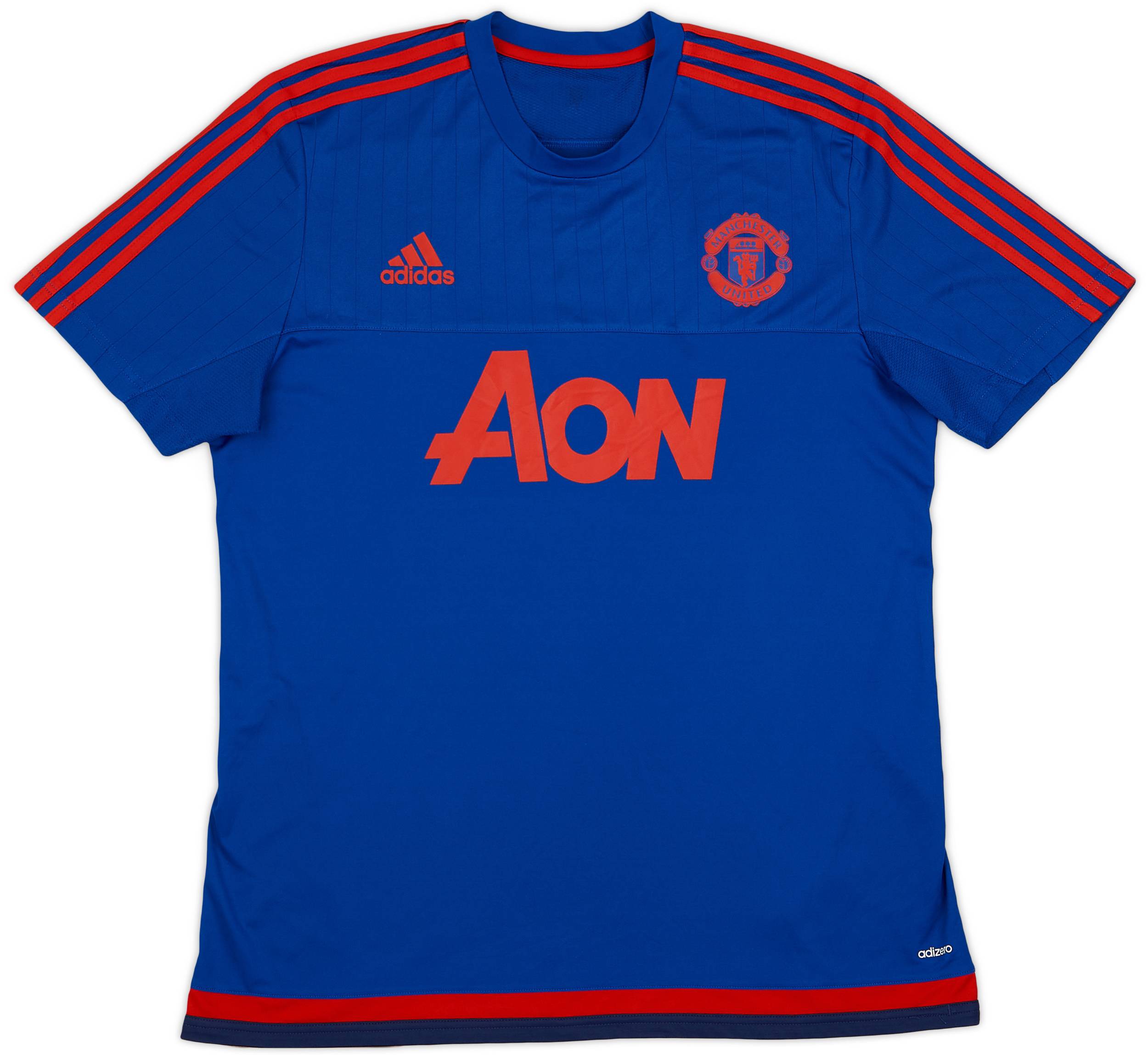 2015-16 Manchester United adidas Training Shirt - 8/10 - (XL)