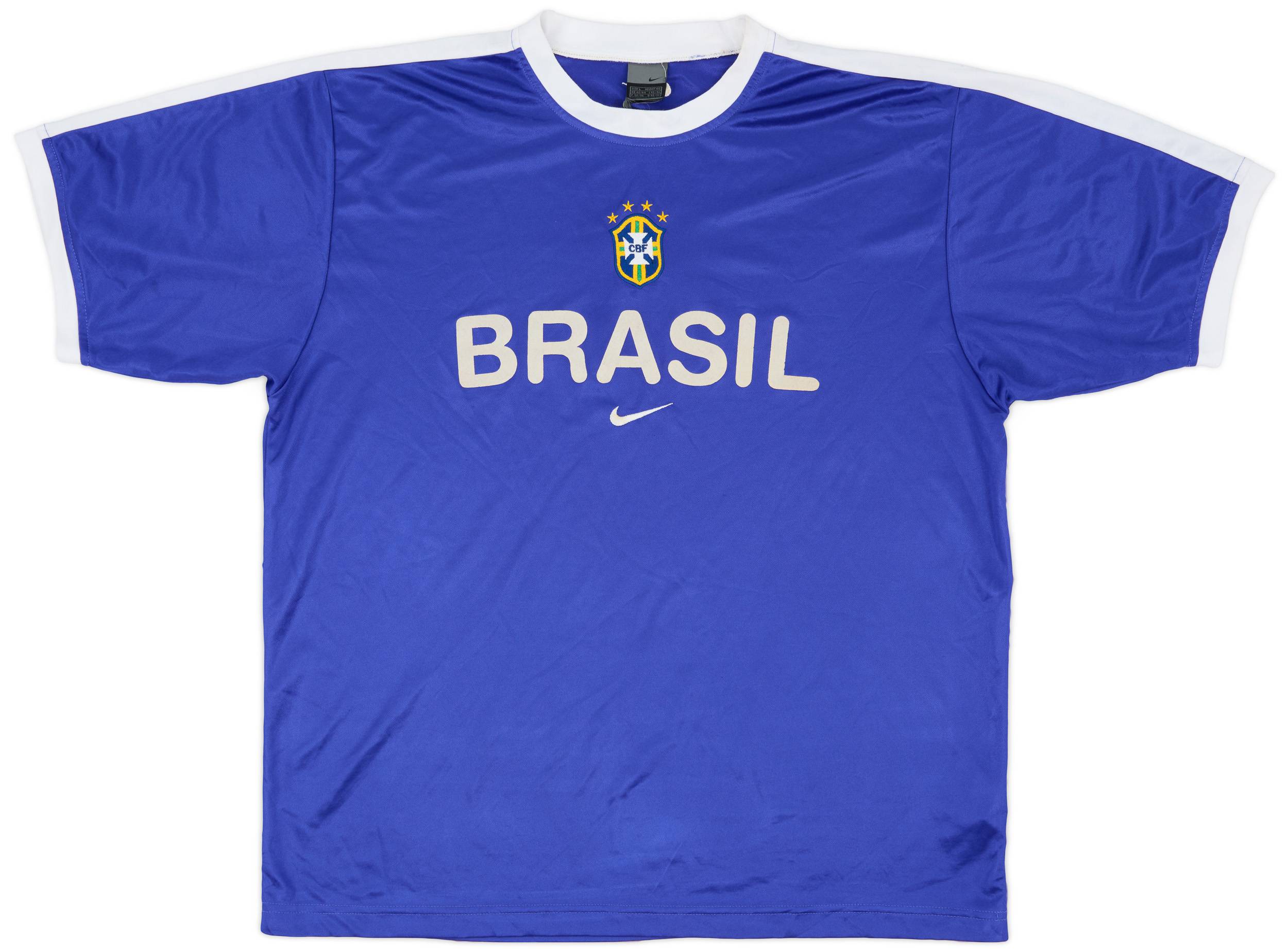 2002 Brazil Nike Training Shirt - 8/10 - (L)