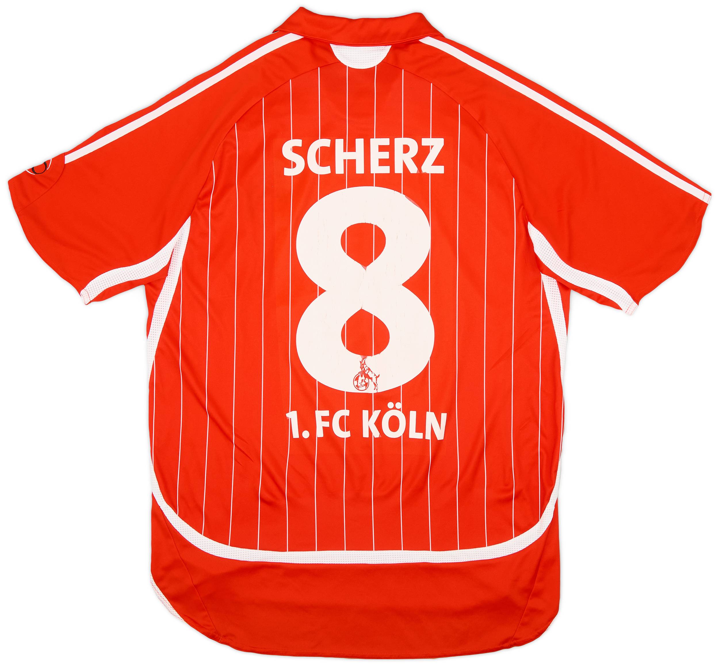 2006-07 FC Koln Home Shirt Scherz #8 - 4/10 - (M)