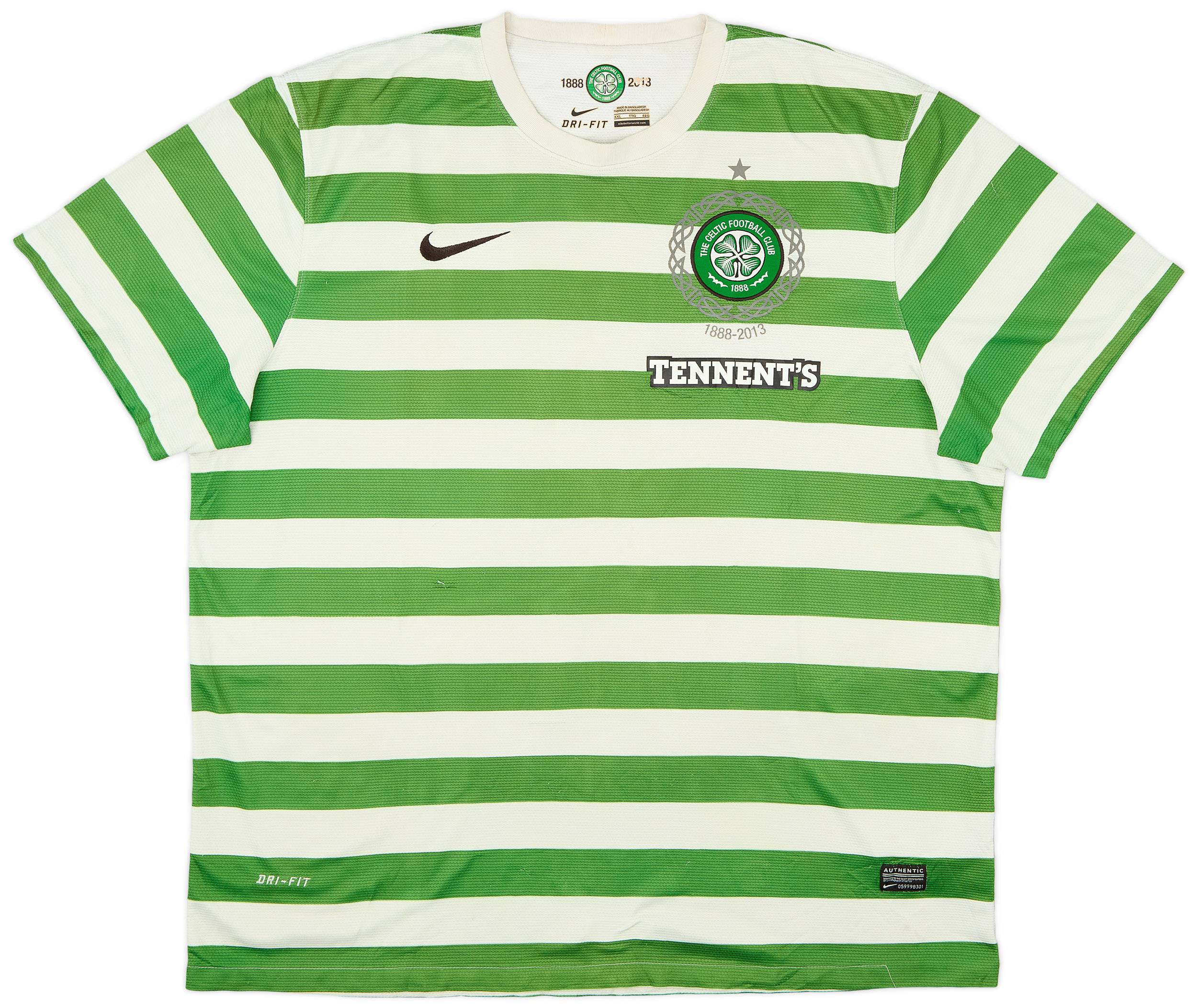 2012-13 Celtic '125th Anniversary' Home Shirt - 5/10 - (XXL)