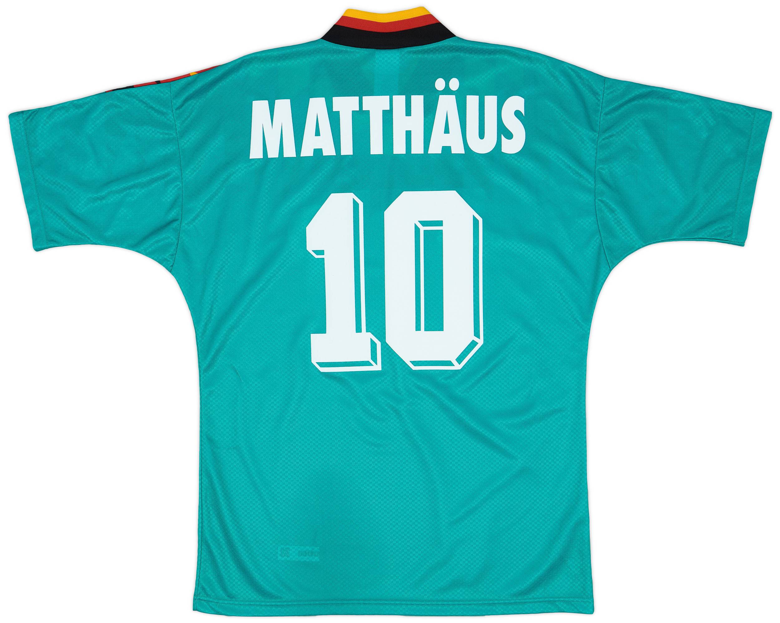 1994-96 Germany Away Shirt Matthaus #10 - 9/10 - (M)