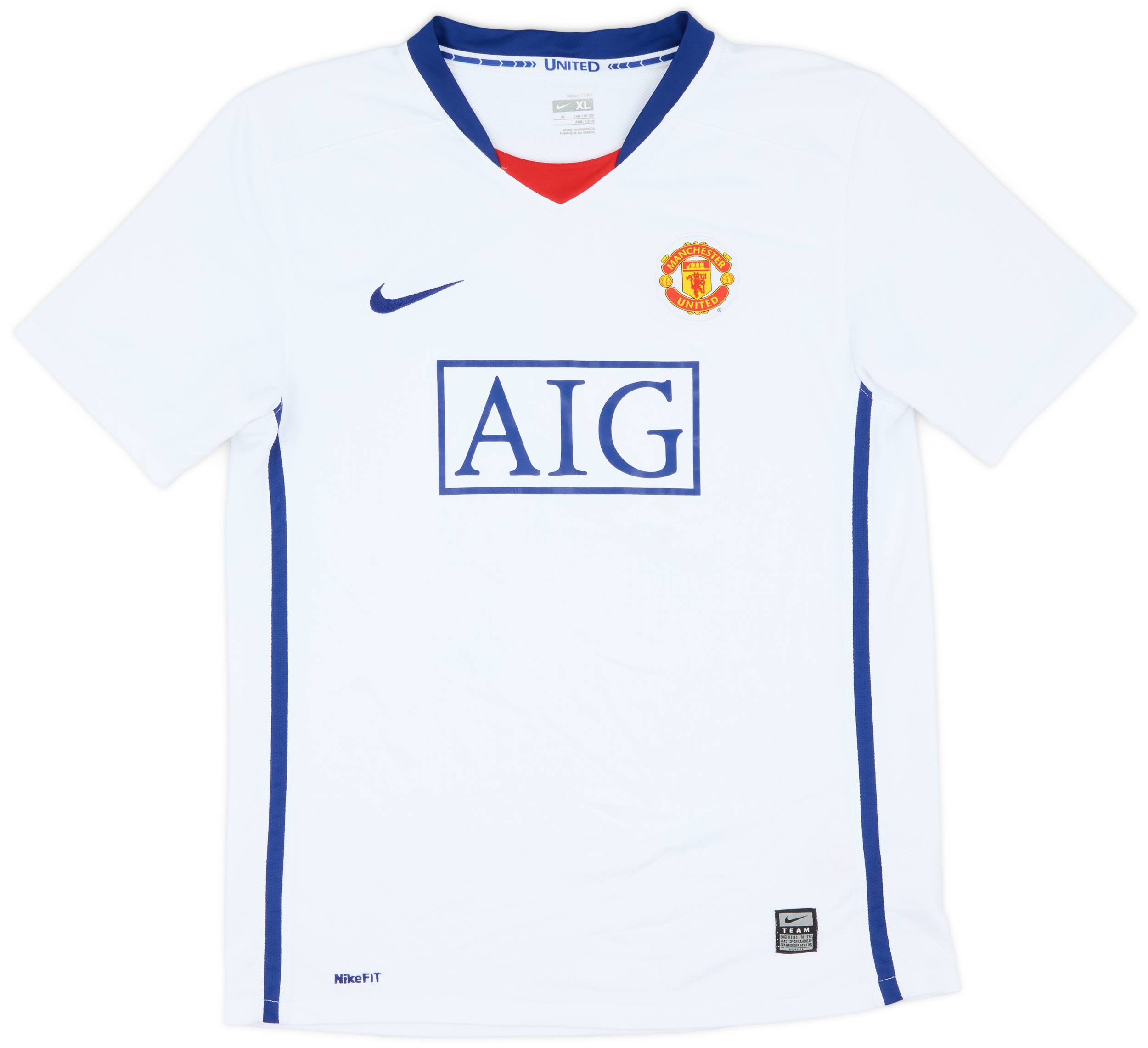 2008-10 Manchester United Away Shirt - 7/10 - (XL.Boys)