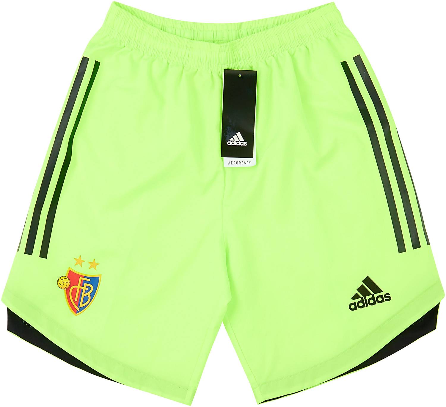 2020-21 FC Basel GK Shorts L.Kids