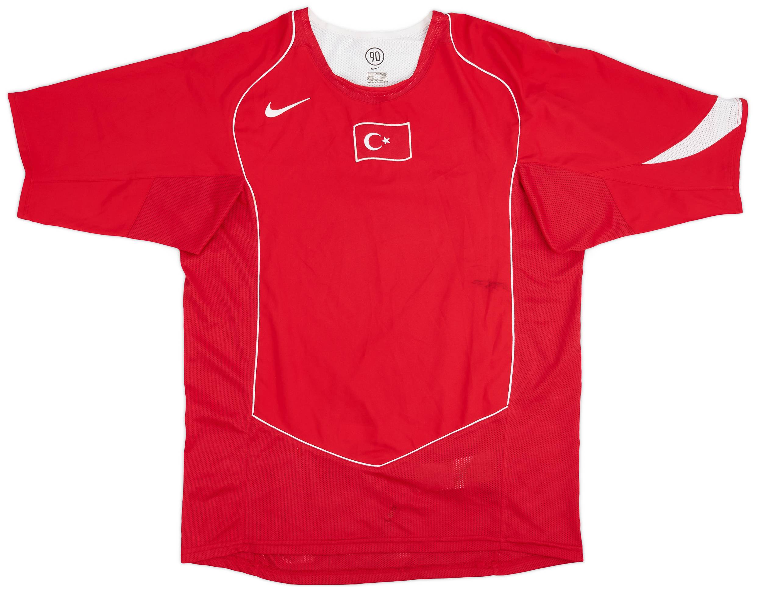2004-06 Turkey Home Shirt - 7/10 - (L)