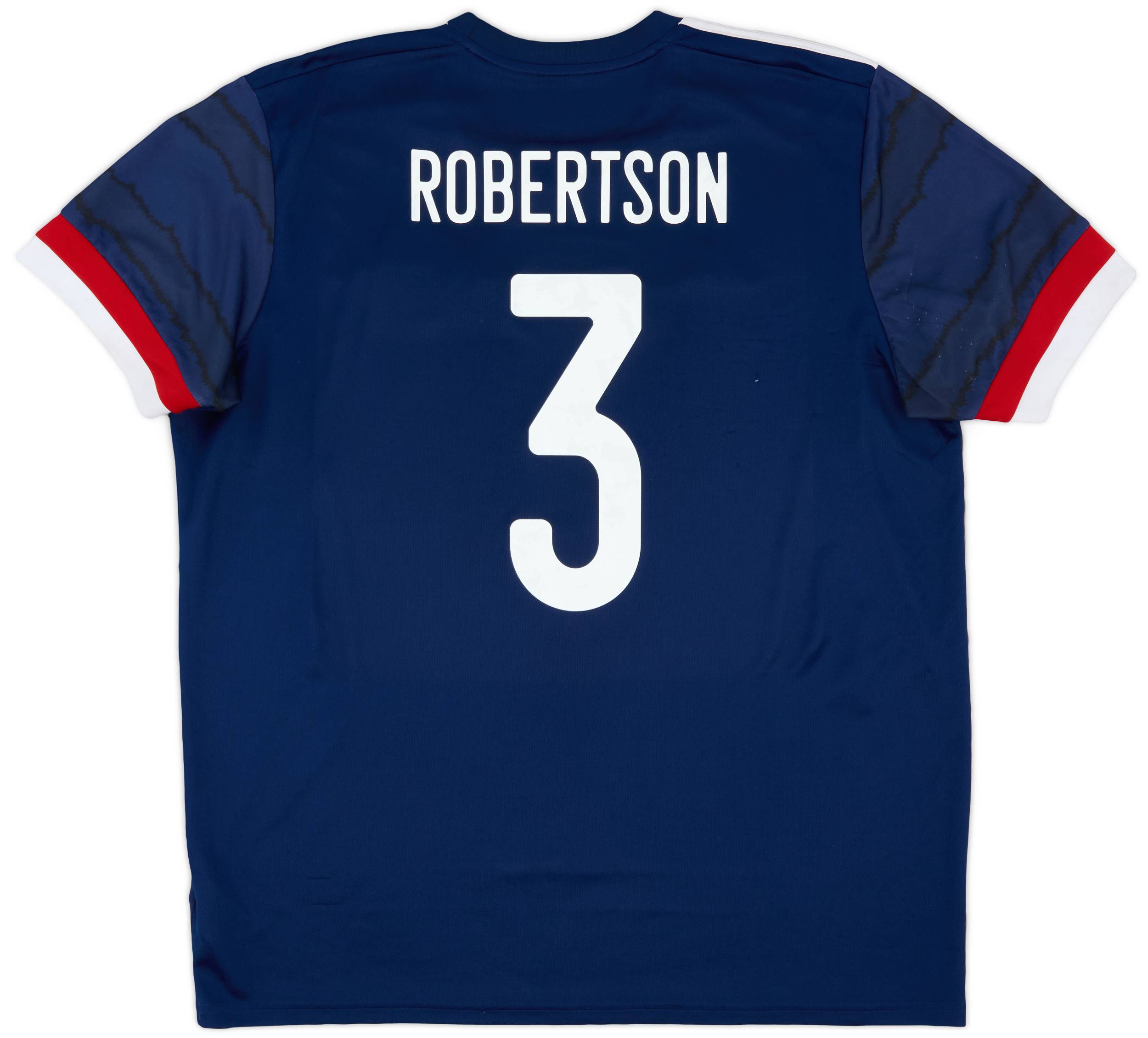 2020-22 Scotland Home Shirt Robertson #3 - 5/10 - (XL)