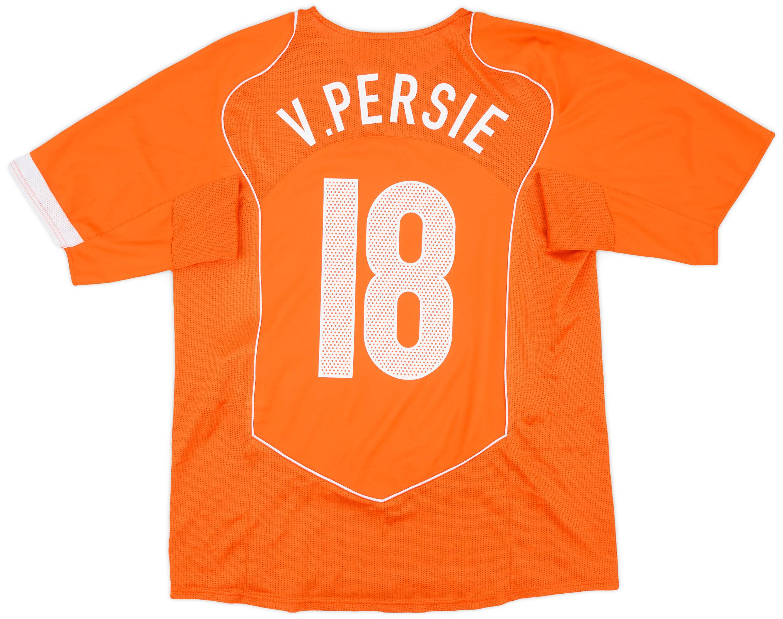 2004-06 Netherlands Home Shirt v.Persie #18 - 8/10 - (L)