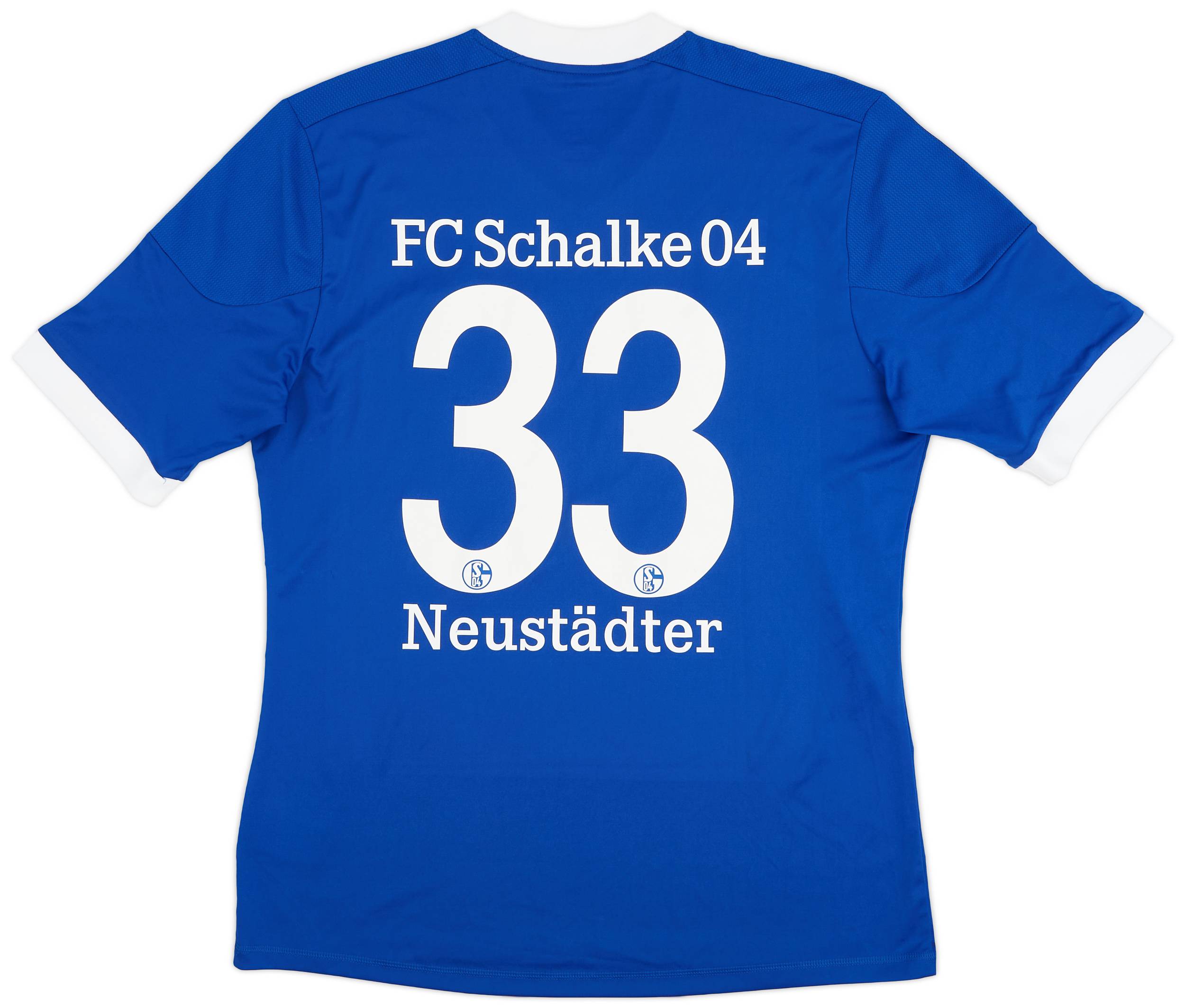 2012-14 Schalke Home Shirt Neustadter #33 - 9/10 - (L)