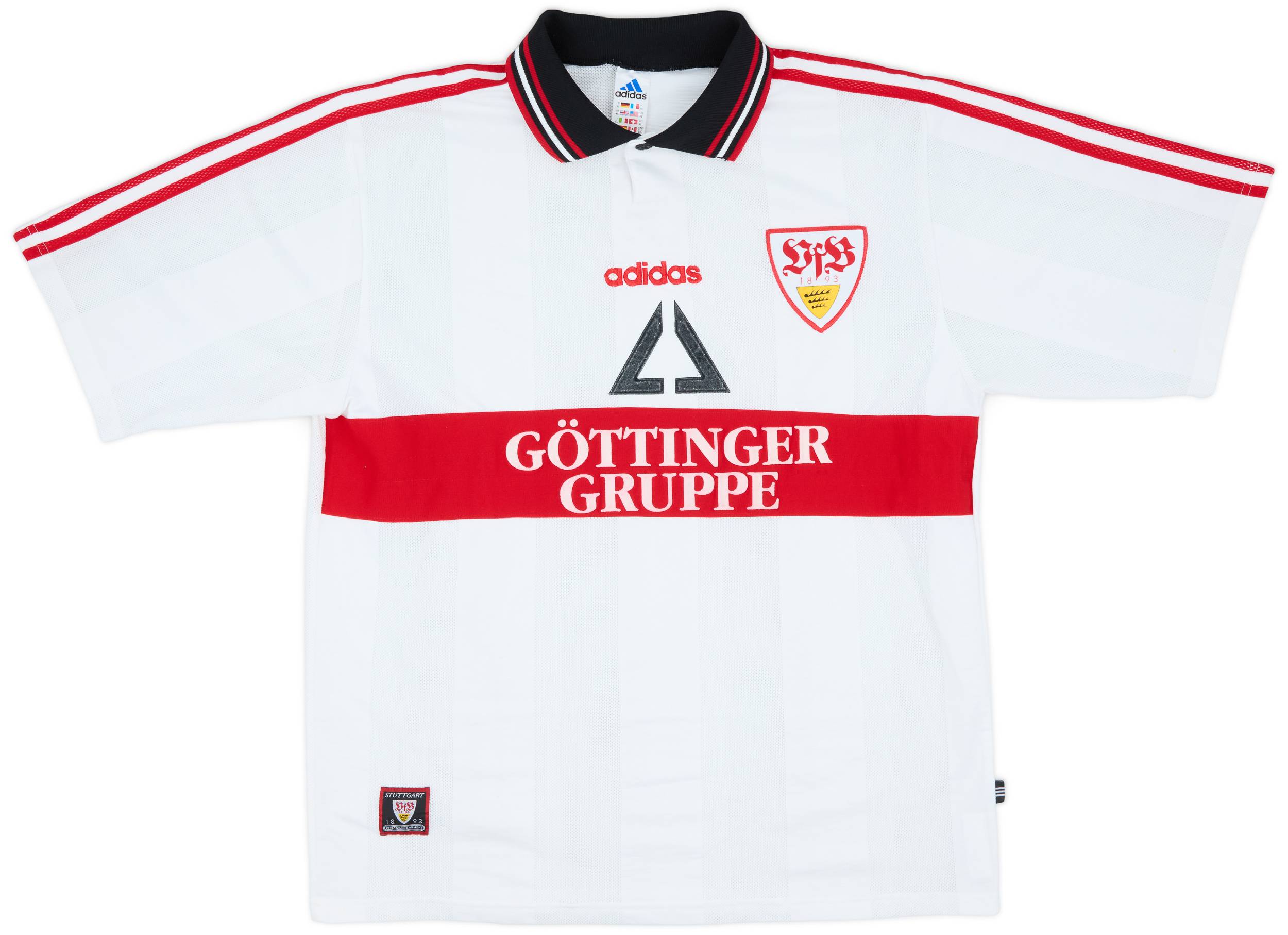 1997-98 Stuttgart Home Shirt - 8/10 - (XL)