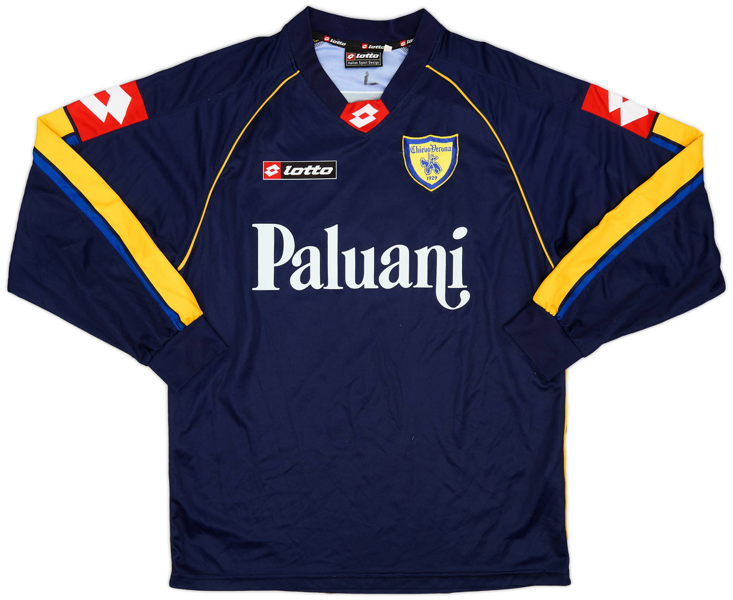 2003-04 Chievo Verona Lotto Training L/S Shirt - 8/10 - (L)
