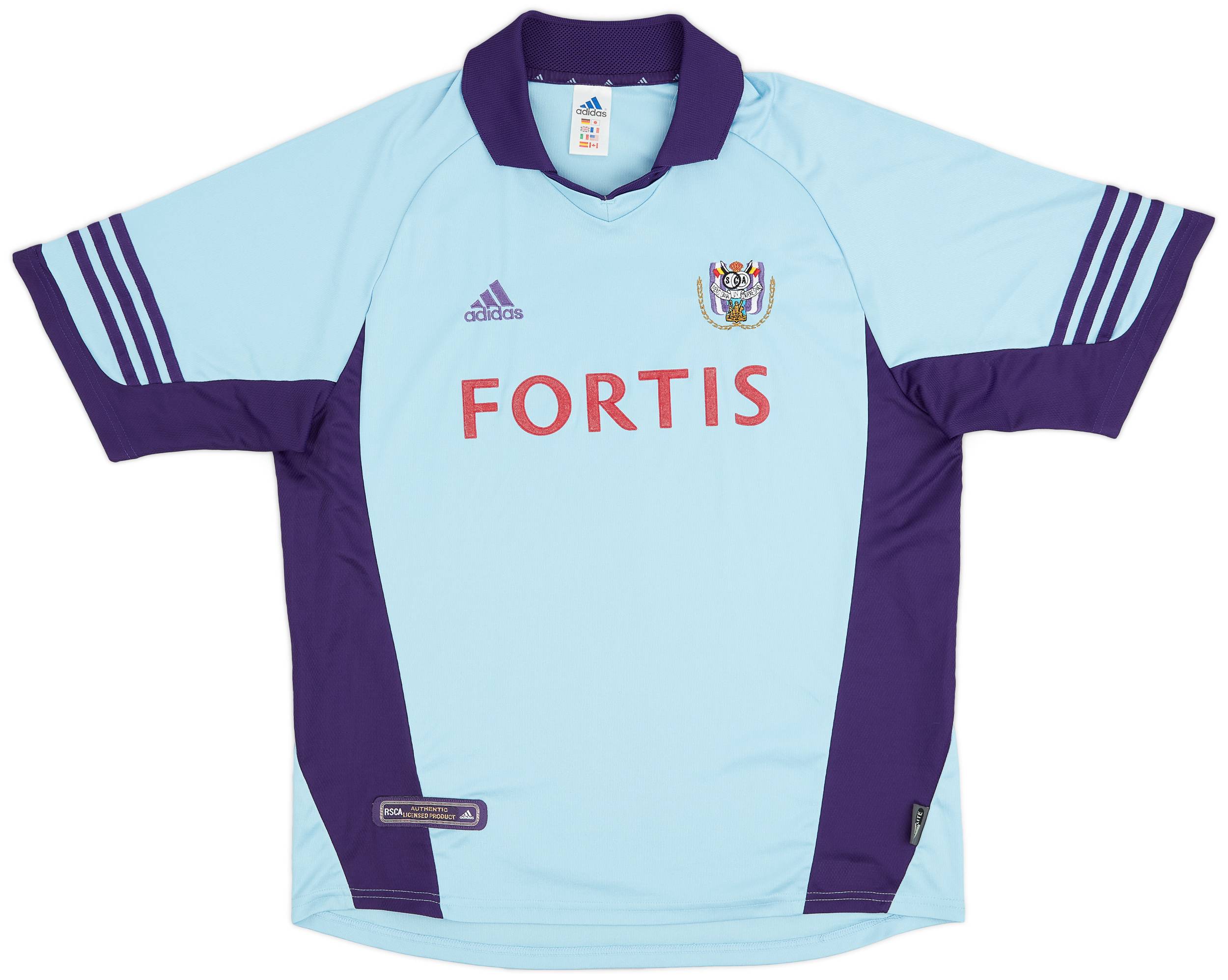 2001-02 Anderlecht Away Shirt - 8/10 - (XL)