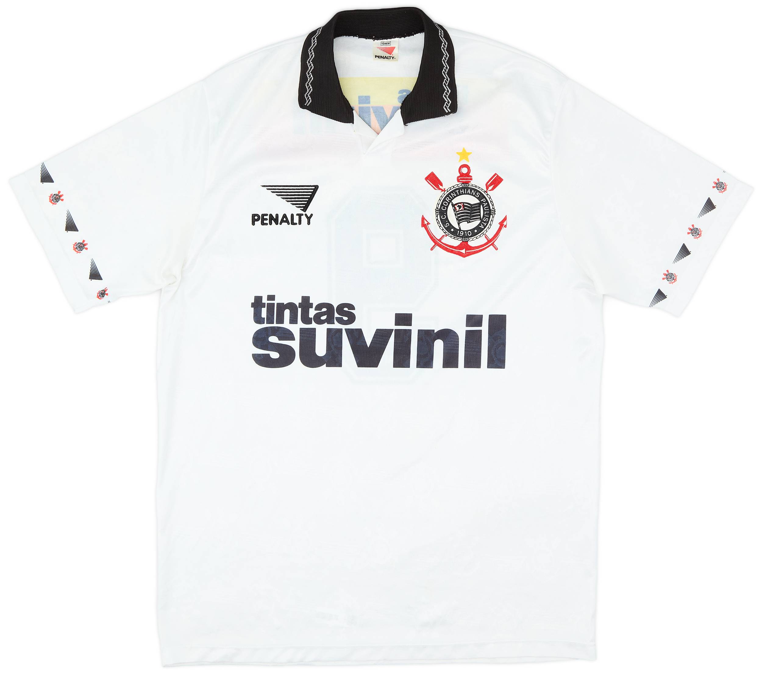 1995 Corinthians Home Shirt #9 - 9/10 - (M)