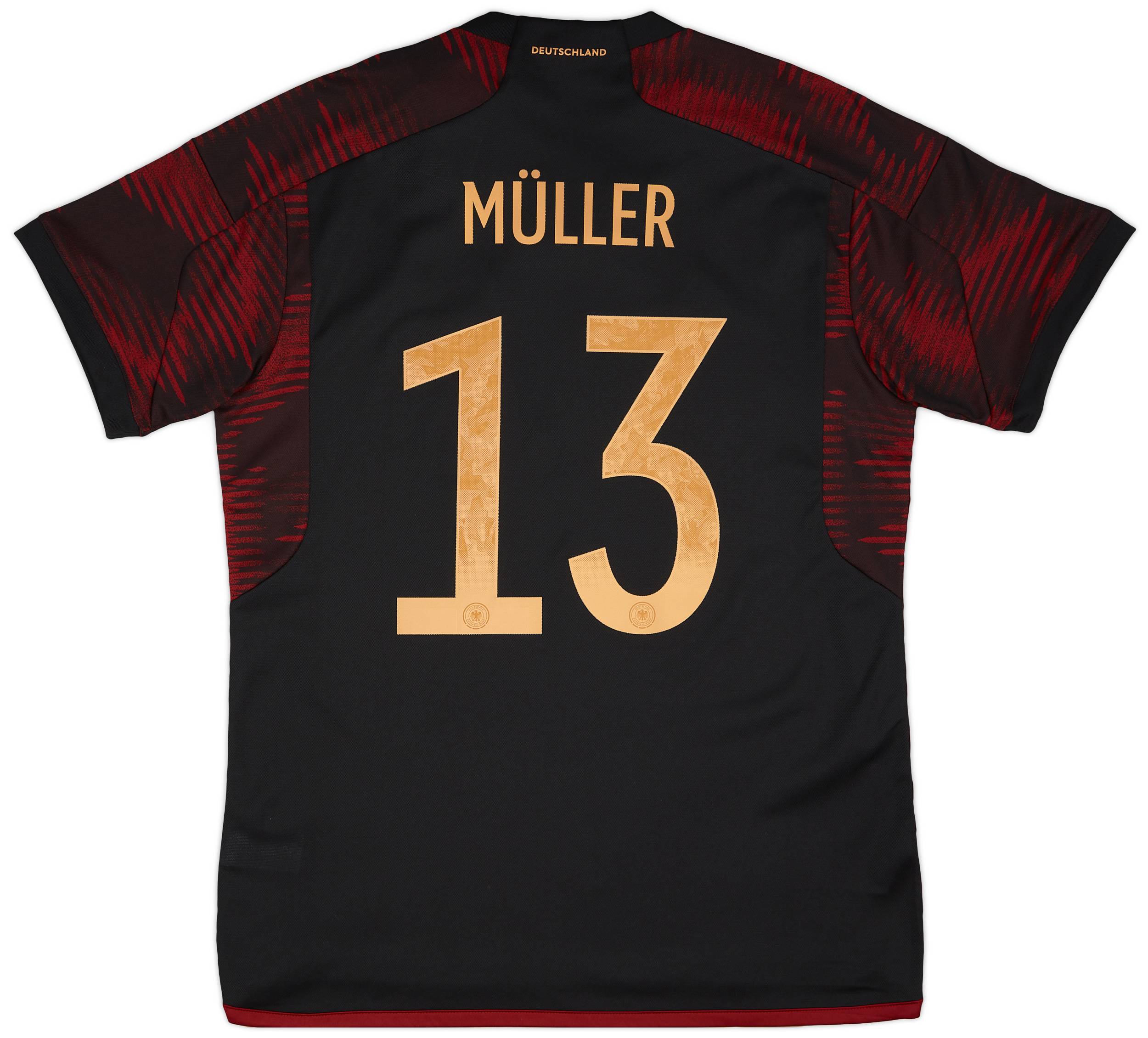 2022-23 Germany Away Shirt Müller #13