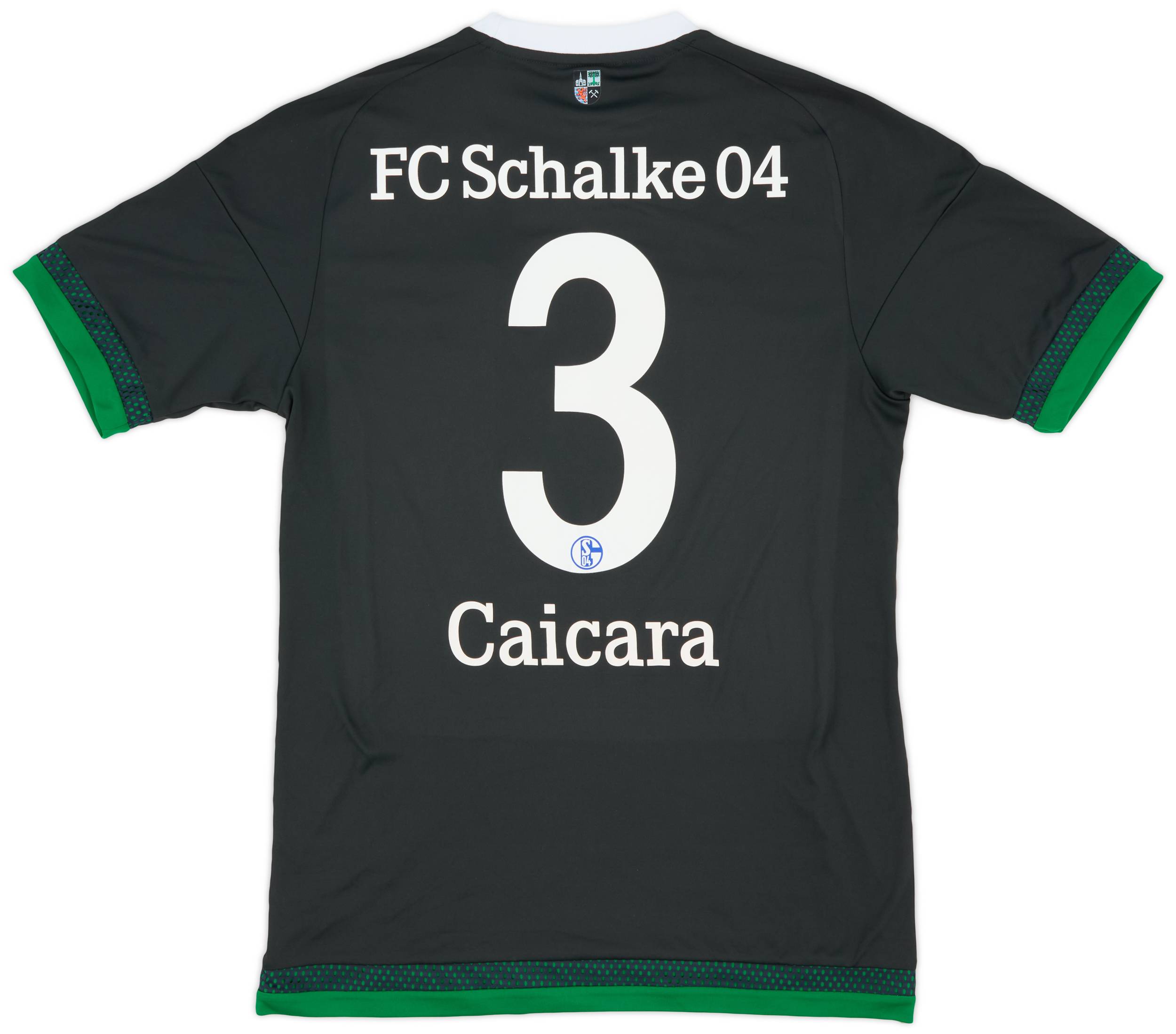 2015-17 Schalke Third Shirt Caicara #3 - 8/10 - (S)