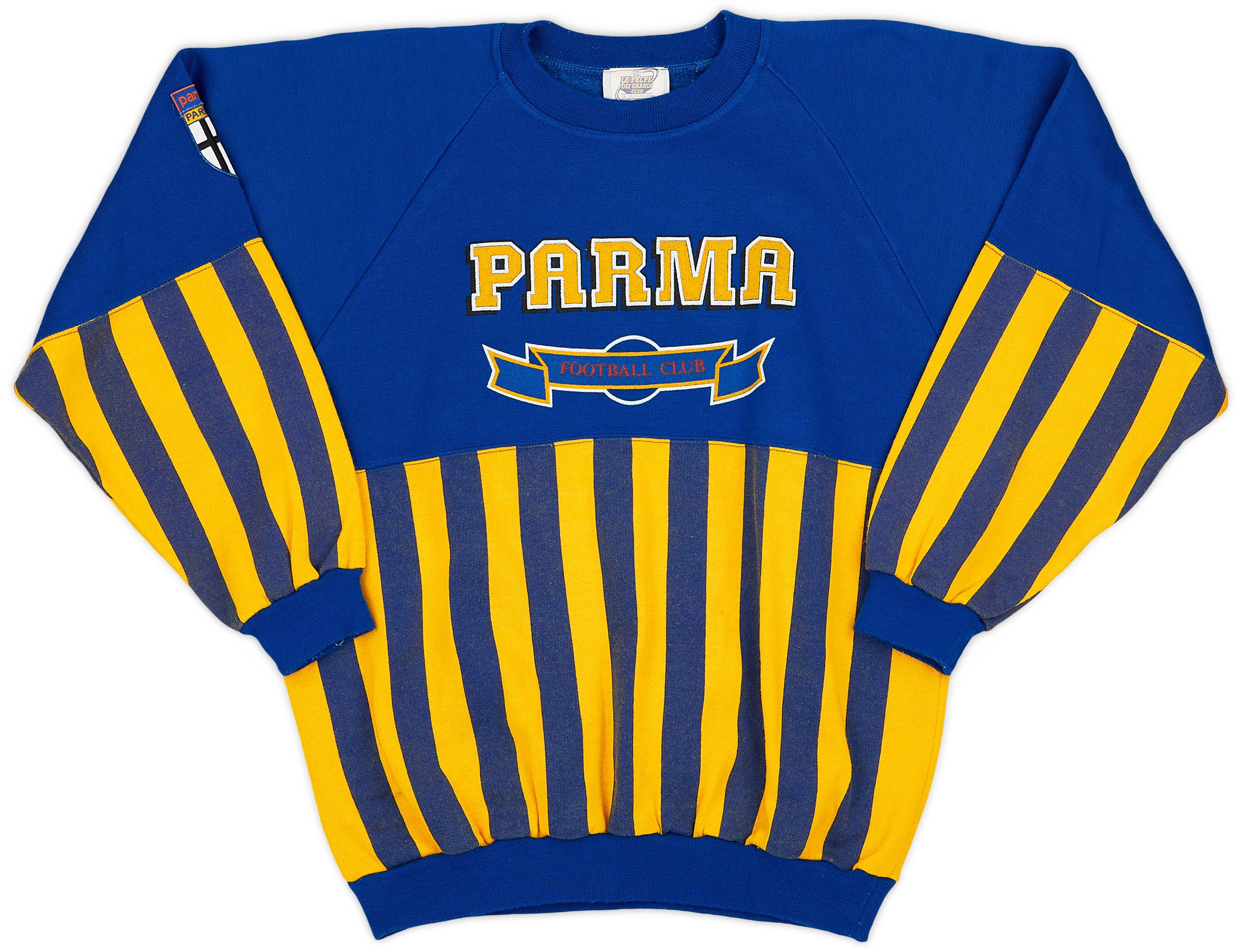 1990-91 Parma Le Felpe dei Grandi Club Sweat Top - 8/10 - (M)
