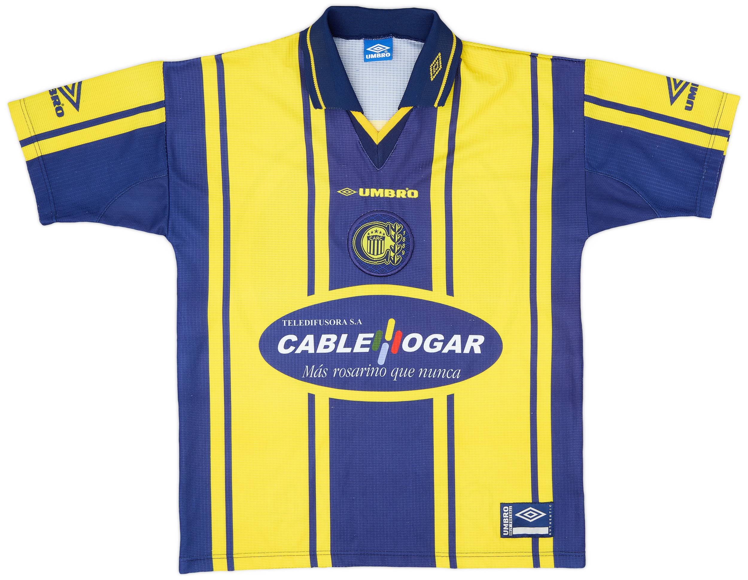 1998-99 Rosario Central Home Shirt - 9/10 - (L)