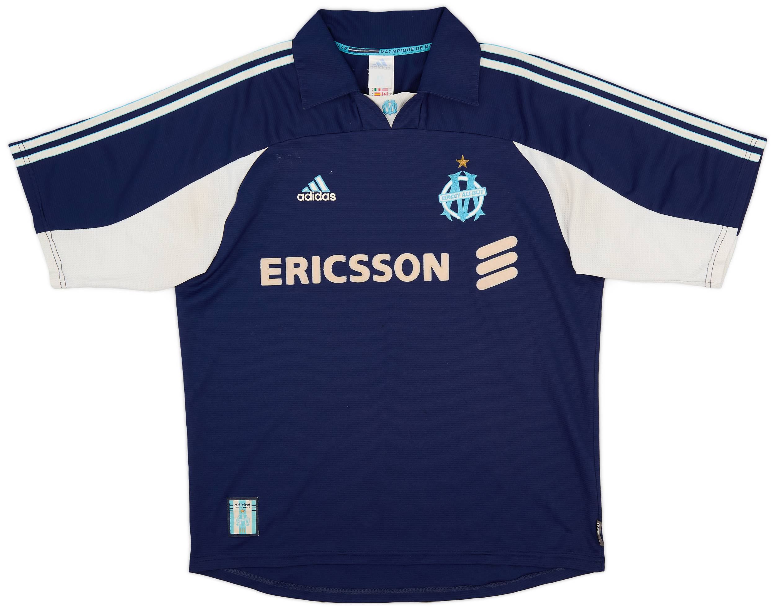 1999-00 Olympique Marseille Away Shirt - 7/10 - (L)