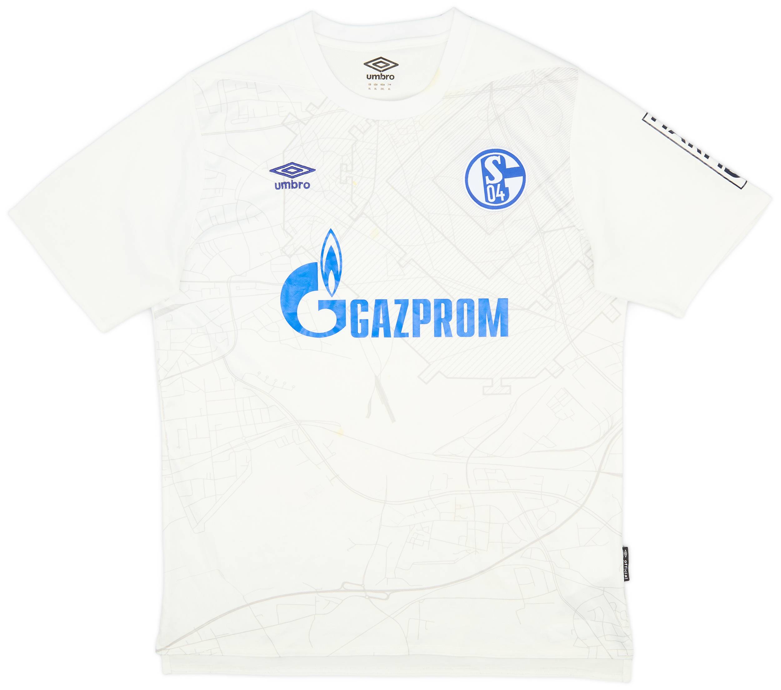 2020-21 Schalke Away Shirt - 7/10 - (XL)