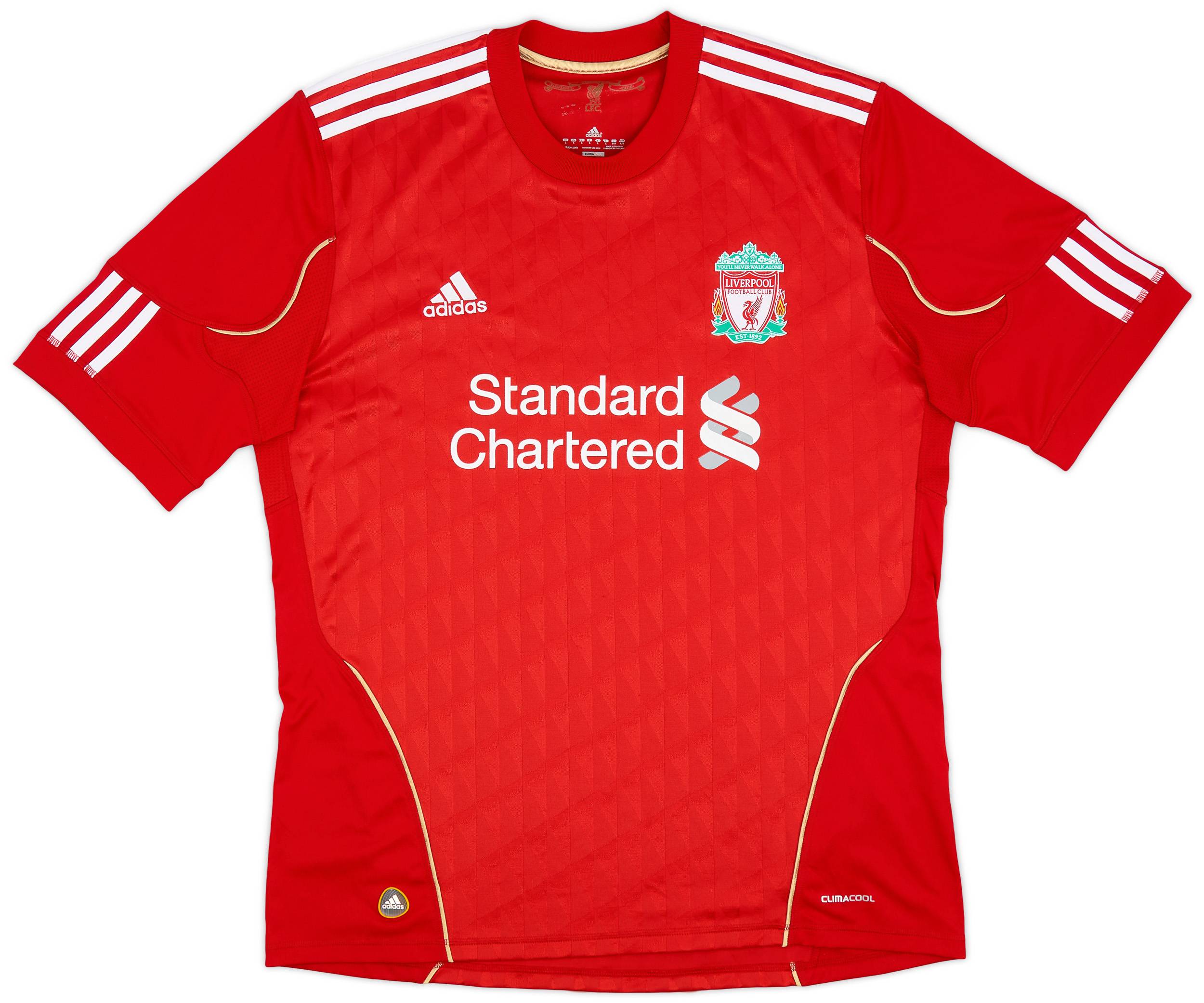 2010-12 Liverpool Home Shirt - 8/10 - (L)
