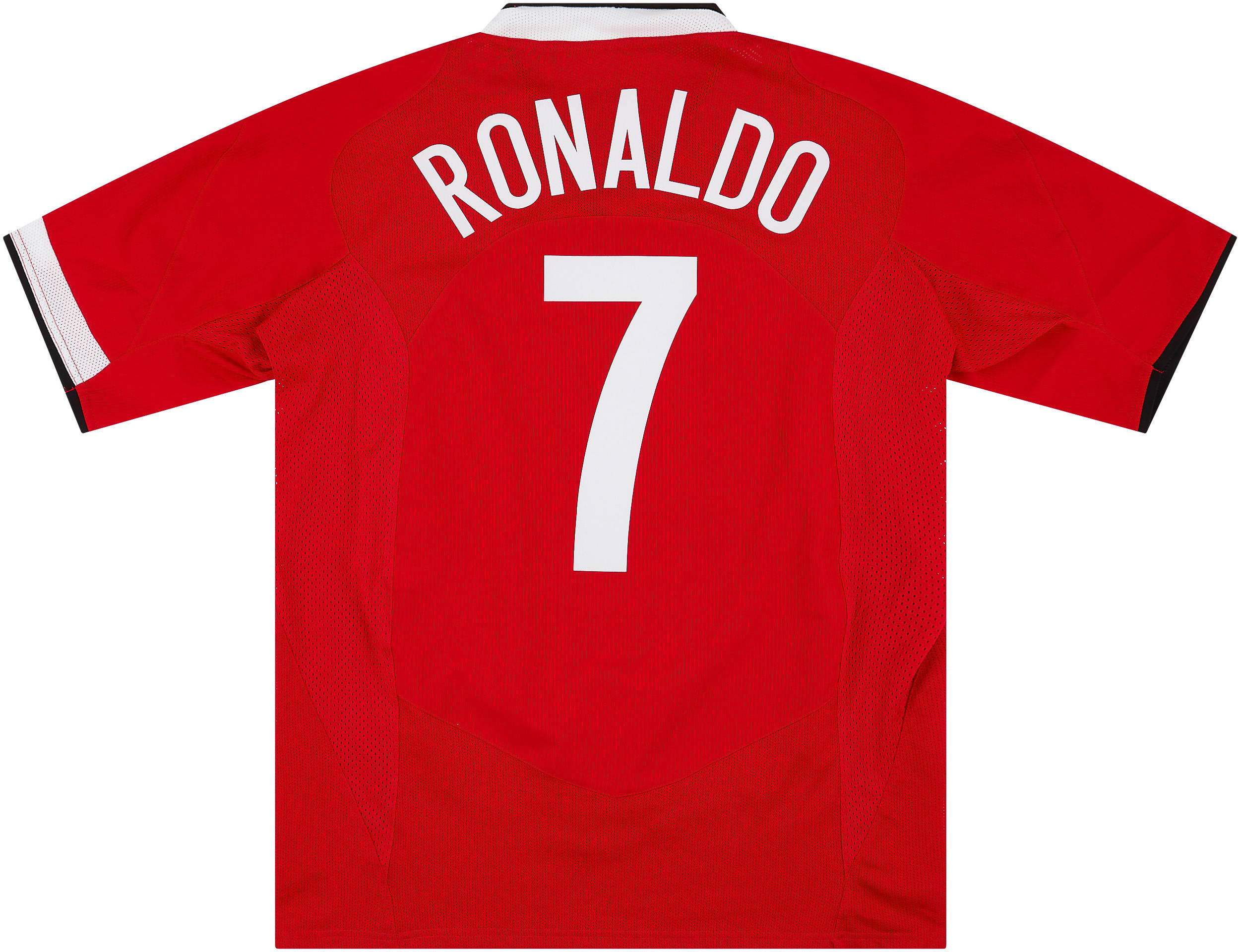 2004-06 Manchester United Home Shirt Ronaldo #7 - Excellent 9/10 - (S)