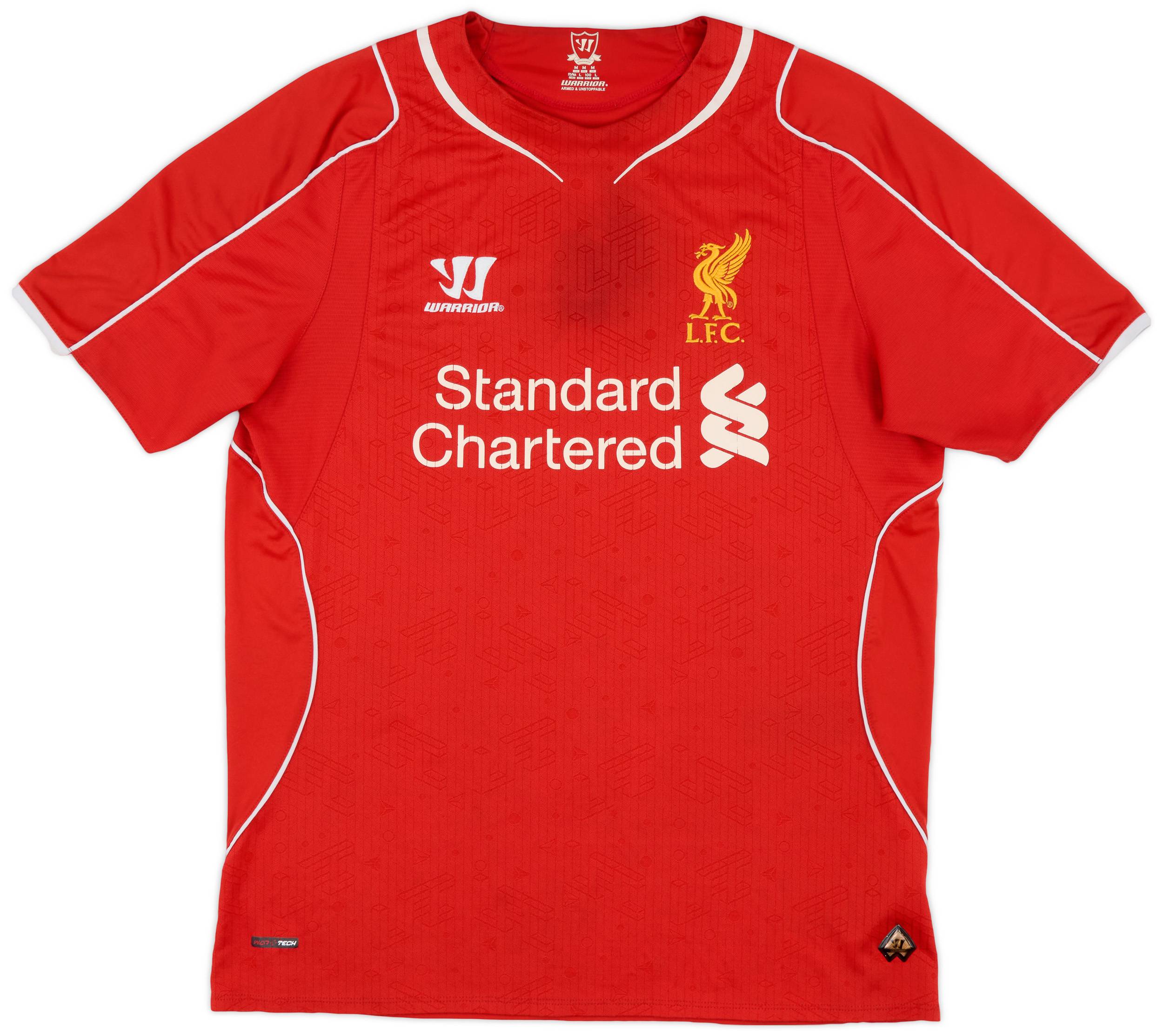 2014-15 Liverpool Home Shirt - 7/10 - (M)