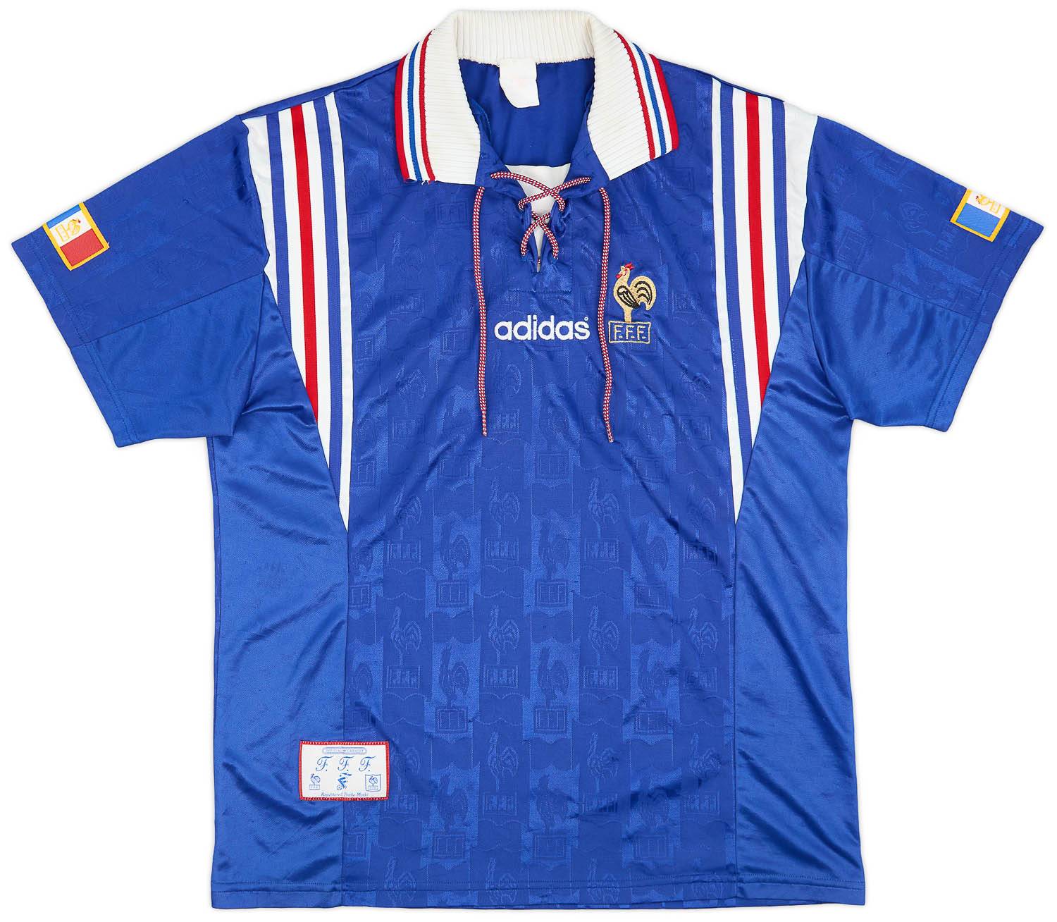 1996-98 France Home Shirt - 8/10 - (L)