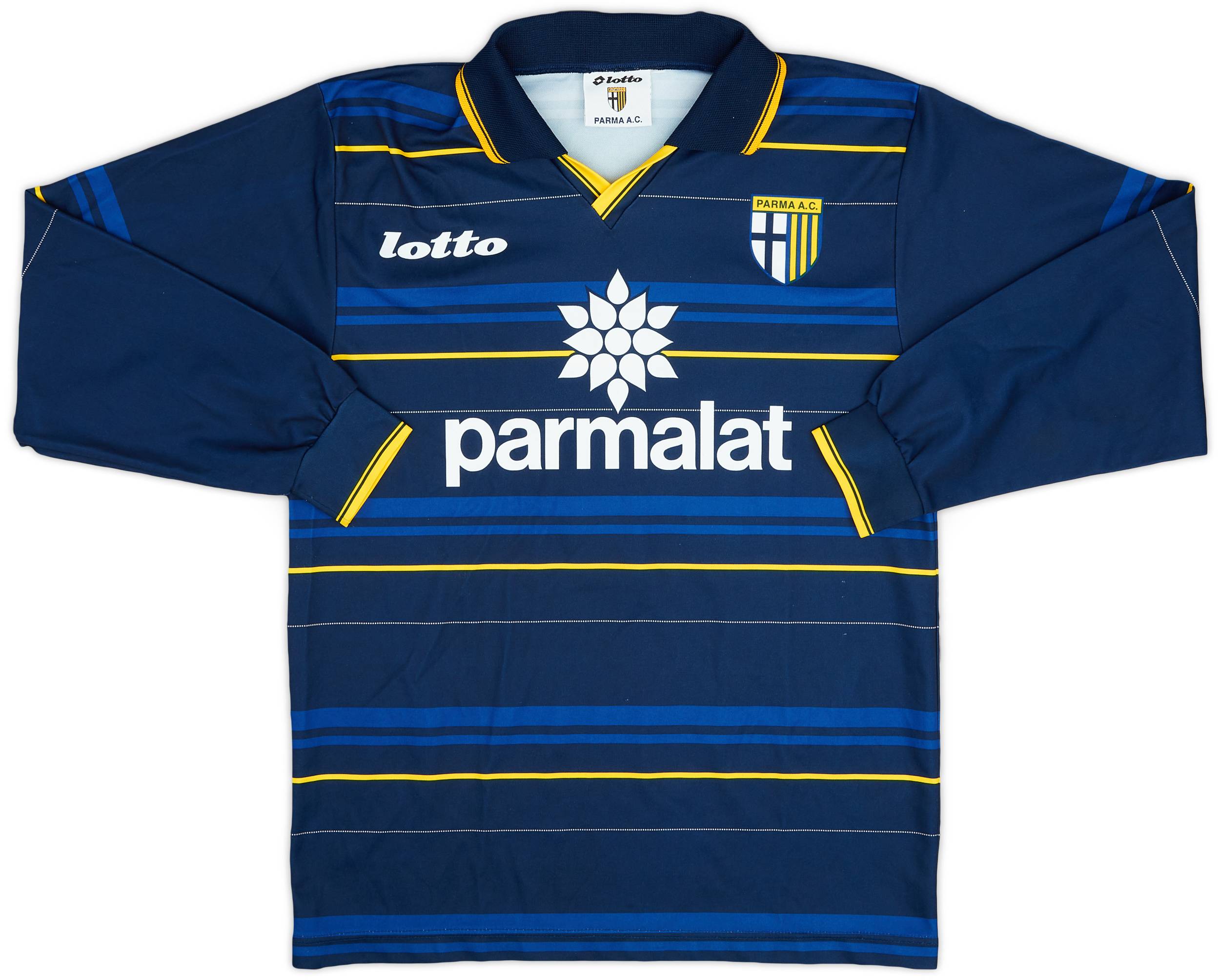1998-99 Parma Basic Third L/S Shirt #17 - 7/10 - (XL.Boys)