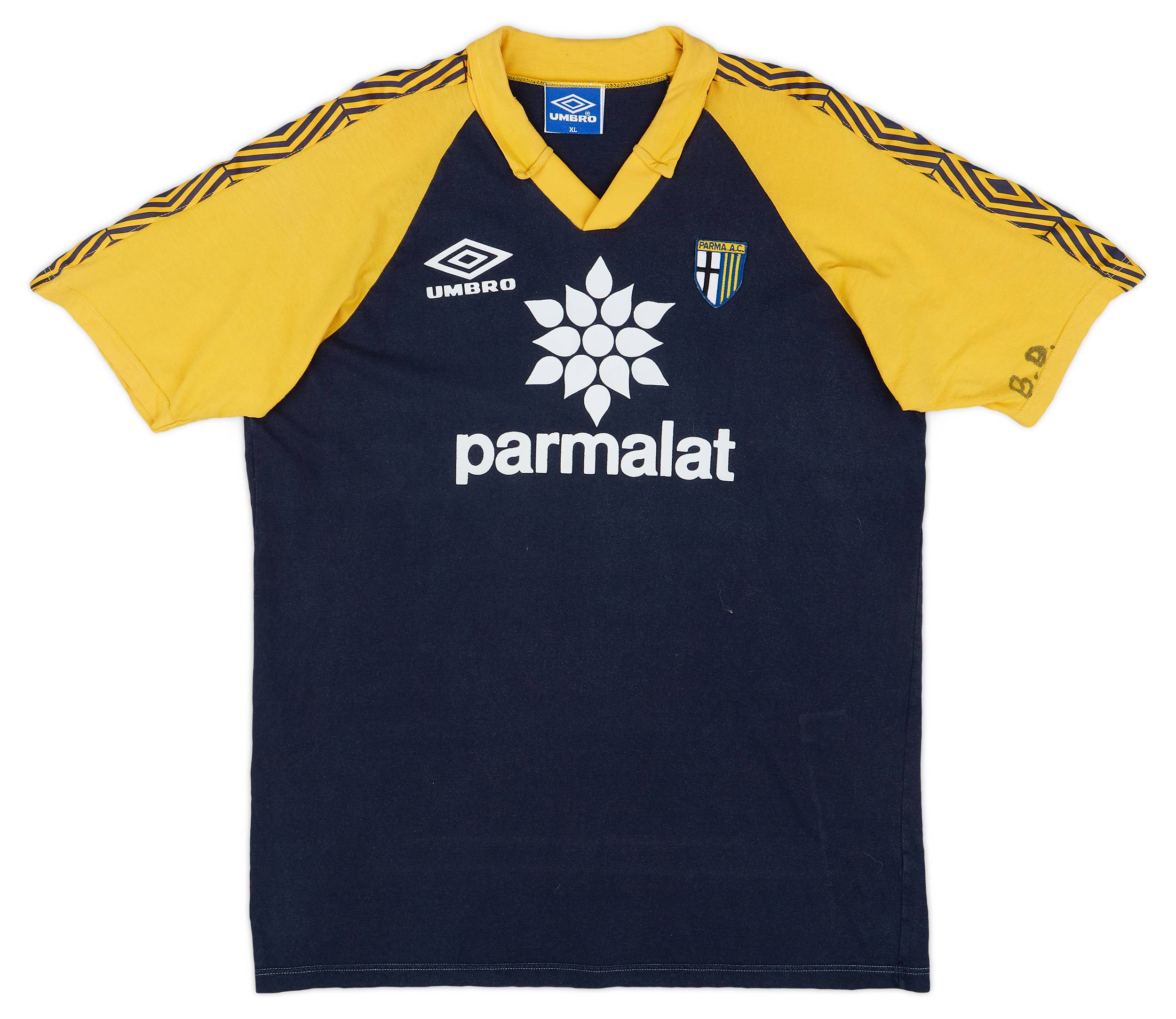1993-95 Parma Umbro Training Shirt - 9/10 - (XL)