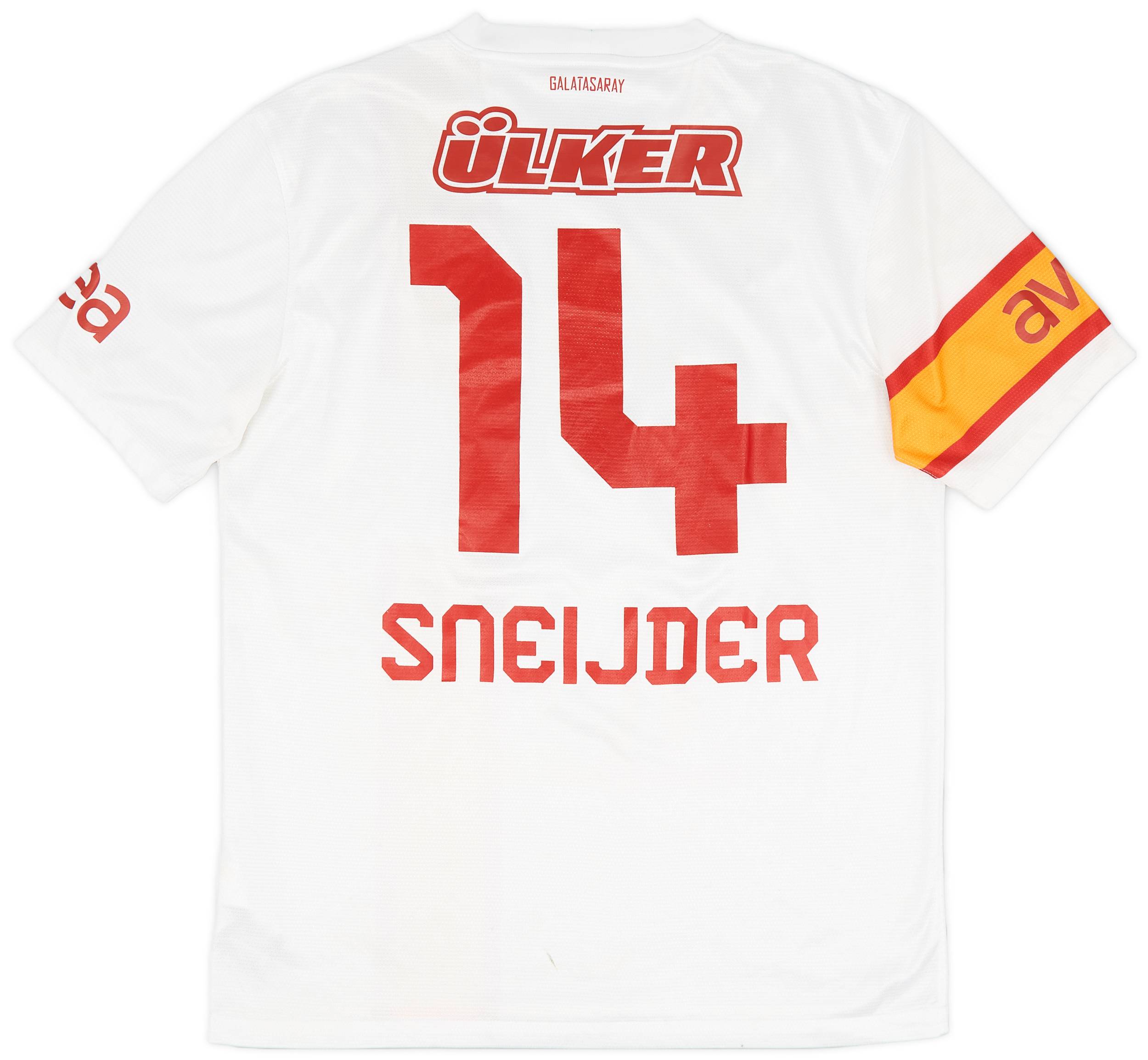 2012-13 Galatasaray Away Shirt Sneijder #14 - 6/10 - (M)