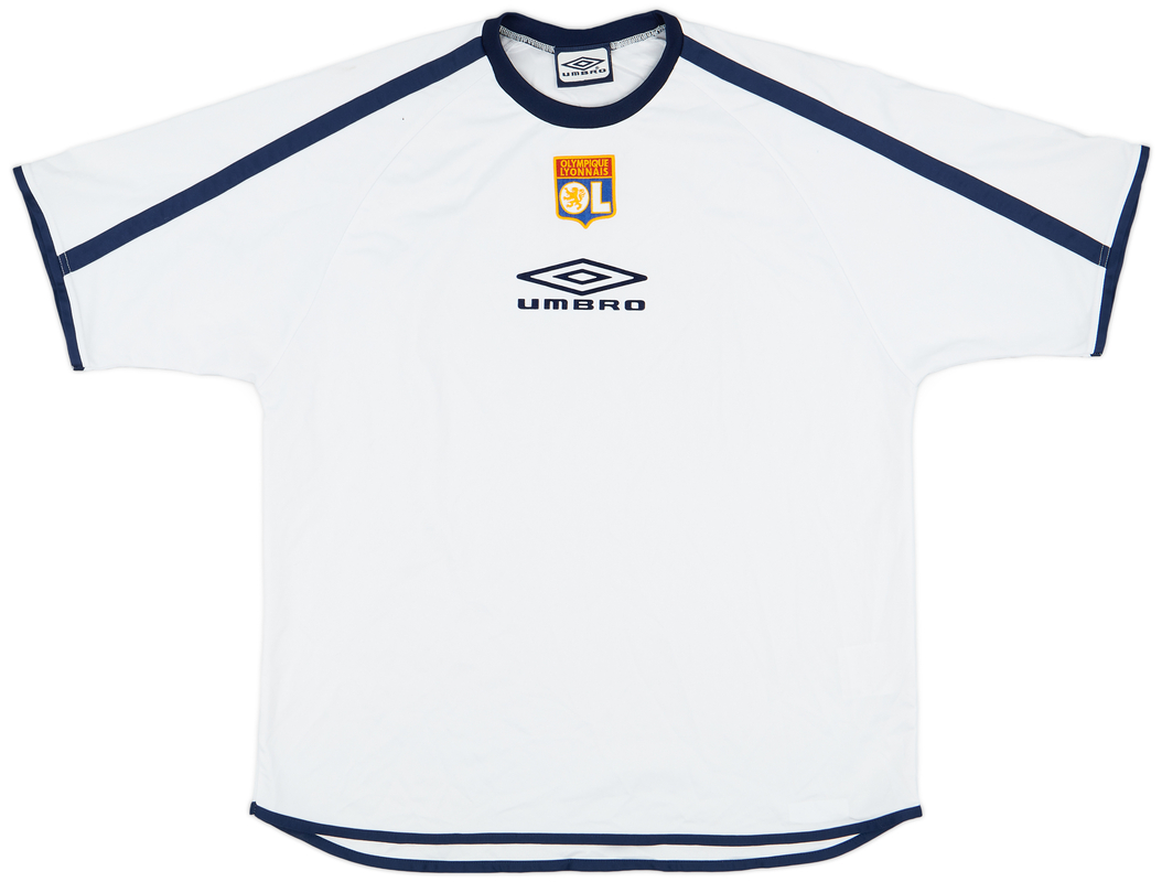 2002 04 Lyon Umbro Training Shirt 7 10 XL