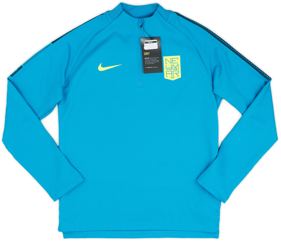 2017-18 Neymar Nike Squad 1/4 Zip Drill Top (KIDS)