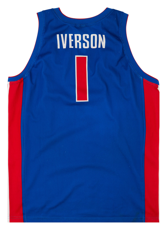 Iverson detroit jersey Clearance