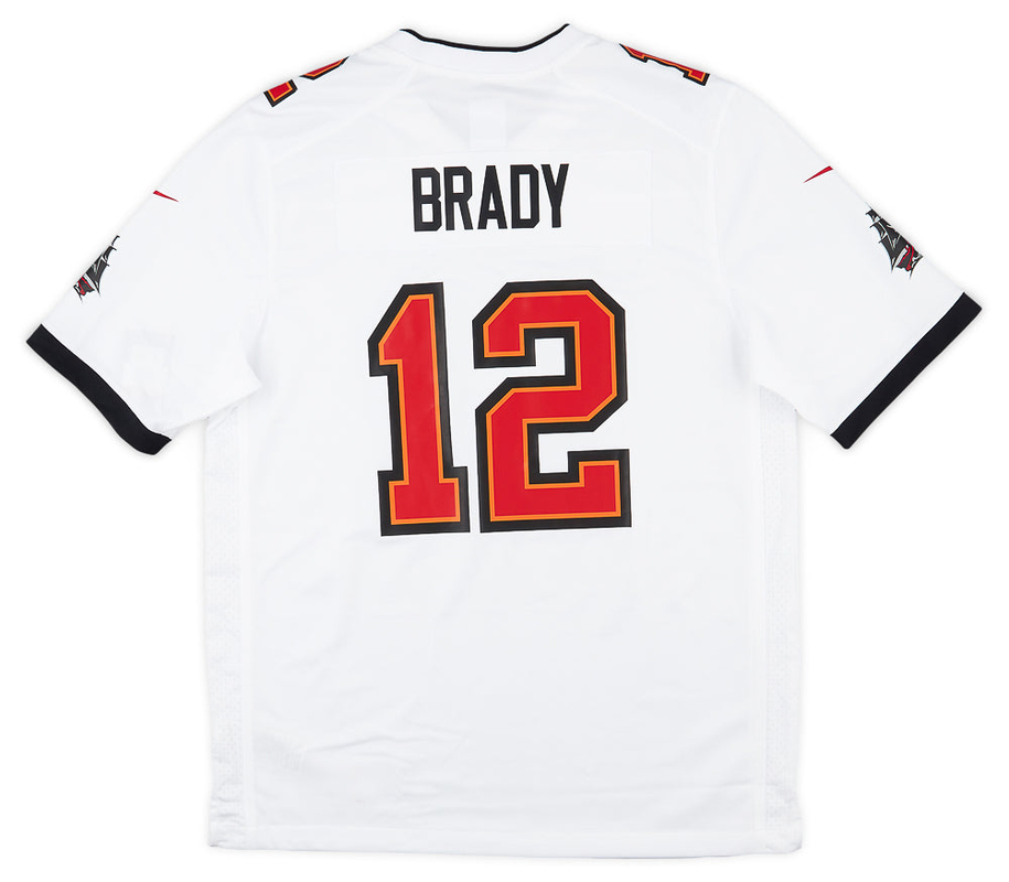 2020 22 Tampa Bay Buccaneers Brady 12 Nike Game Away Jersey M