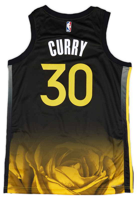 2022 23 Golden State Warriors Curry 30 Nike Swingman Alternate Jersey M