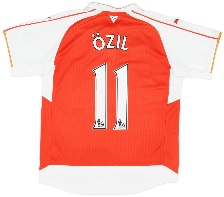 2015-16 Arsenal Home Shirt Ozil #11 - 9/10 - (XL.Boys)