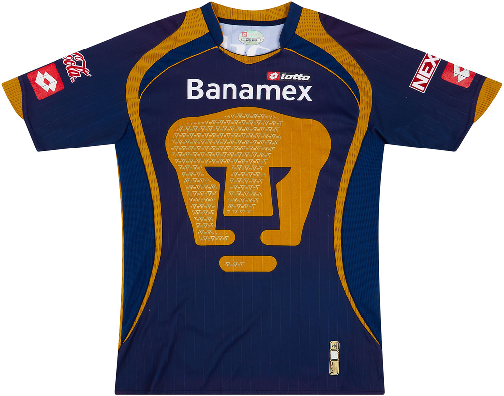 2008 09 UNAM Pumas Away Shirt Very Good 6 10 M