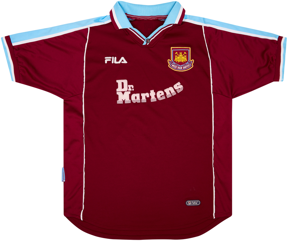 West ham hotsell fila shirt