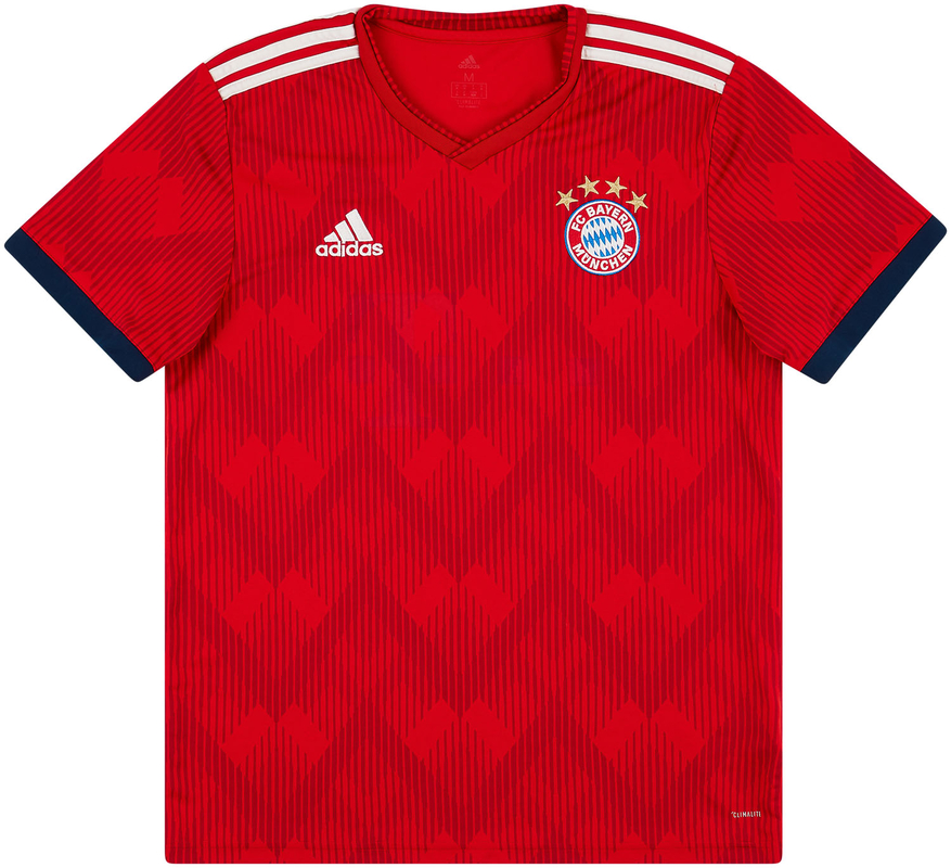 2018 19 Bayern Munich Home Shirt Fair 3 10 M