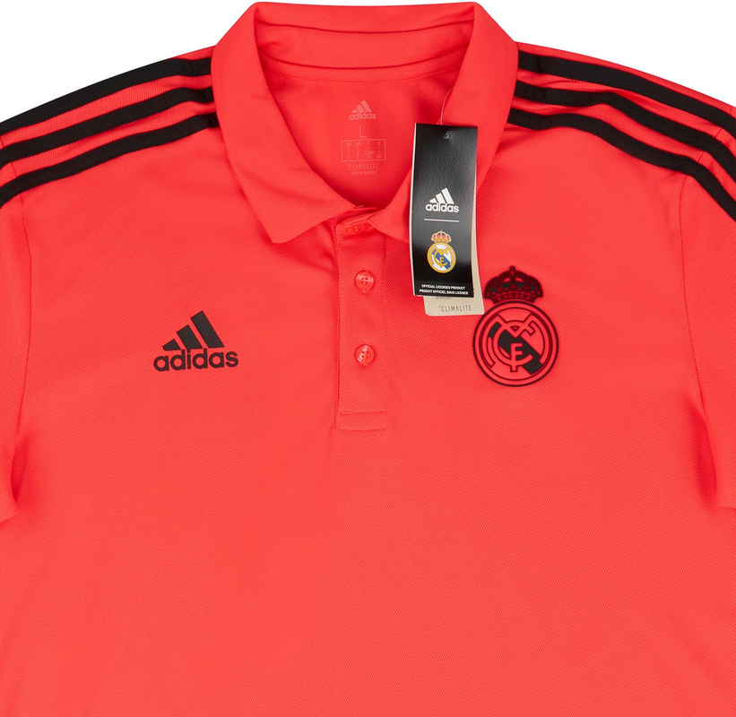 2018-19 Real Madrid adidas European Polo T-Shirt