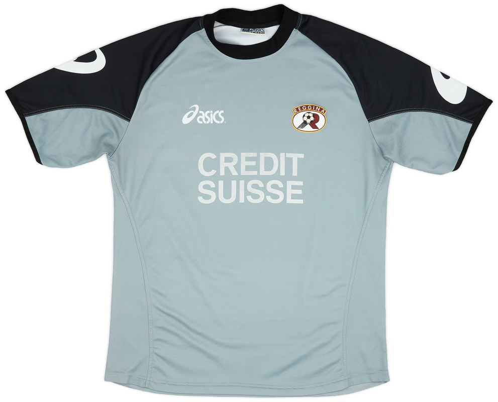 2003 04 Reggina Asics Training Shirt 6 10 XL