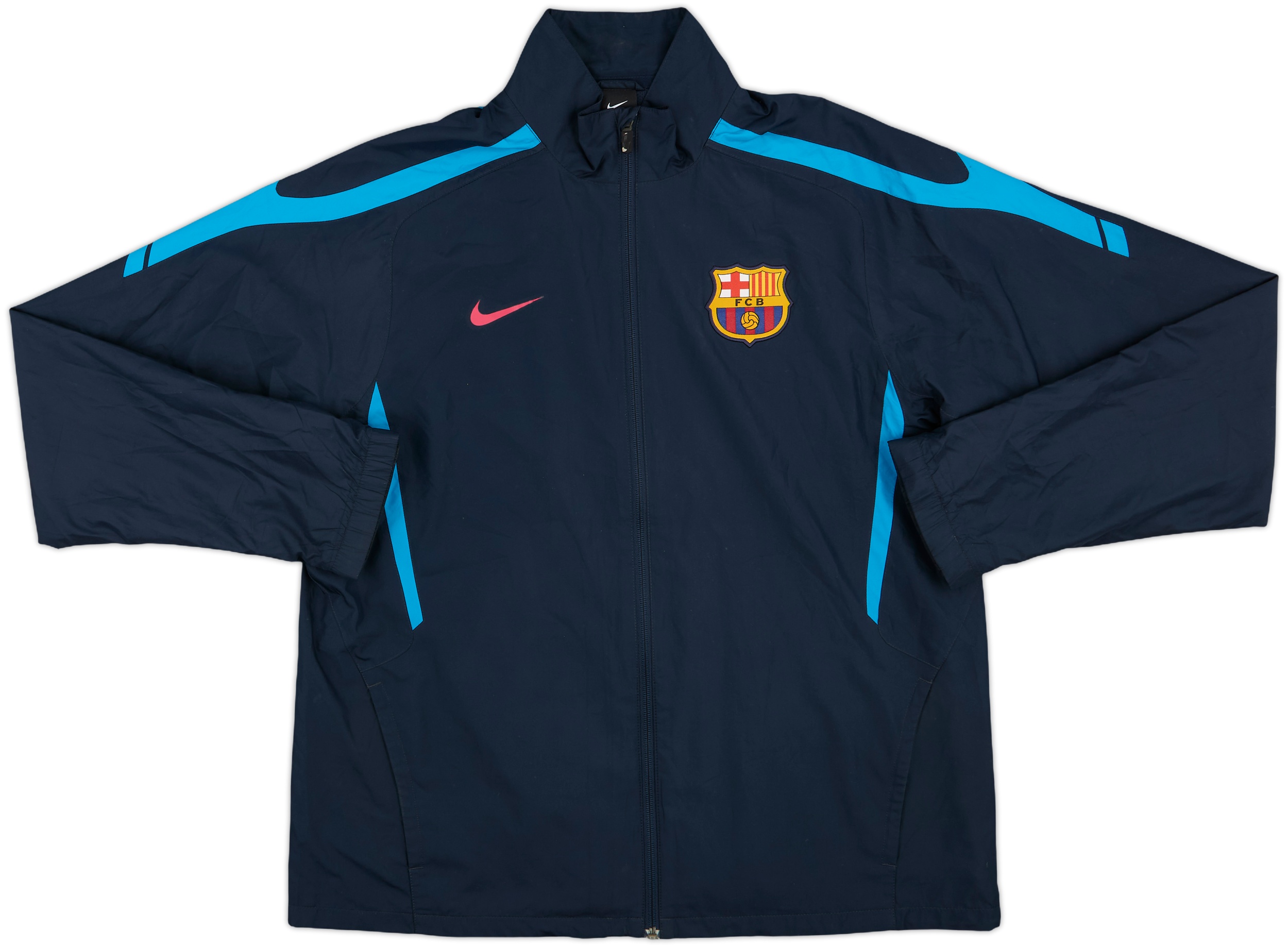 2010-11 Barcelona Nike Track Jacket - 5/10 - (M) | BARJ10-359