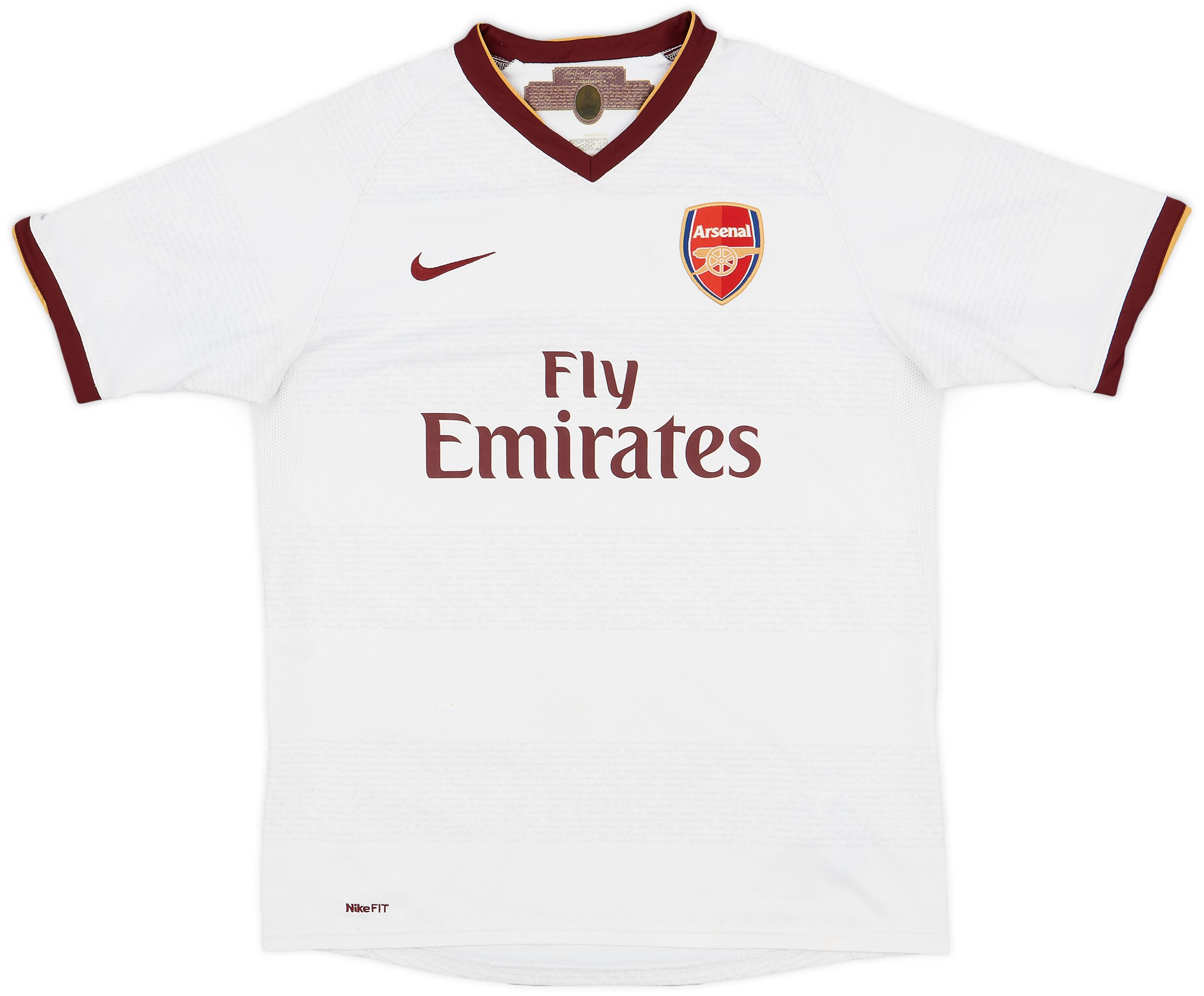 Nike 2007-08 Arsenal Away Shirt - 8/10 - (XL.Boys) | ARSA07-833