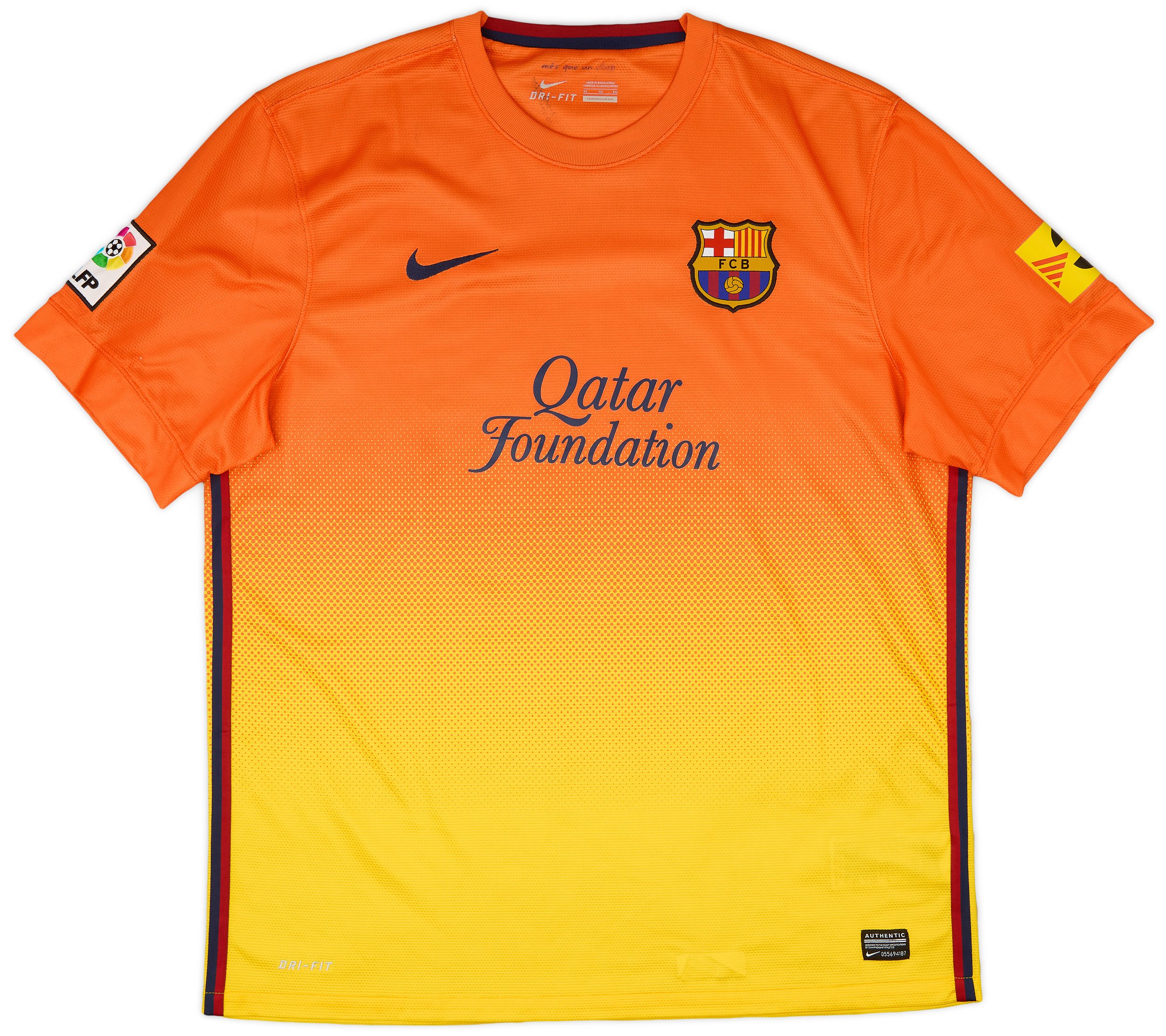Nike Barcelona Mens SS Away Shirt 2012/13 | BARA12-797 | FOOTY.COM