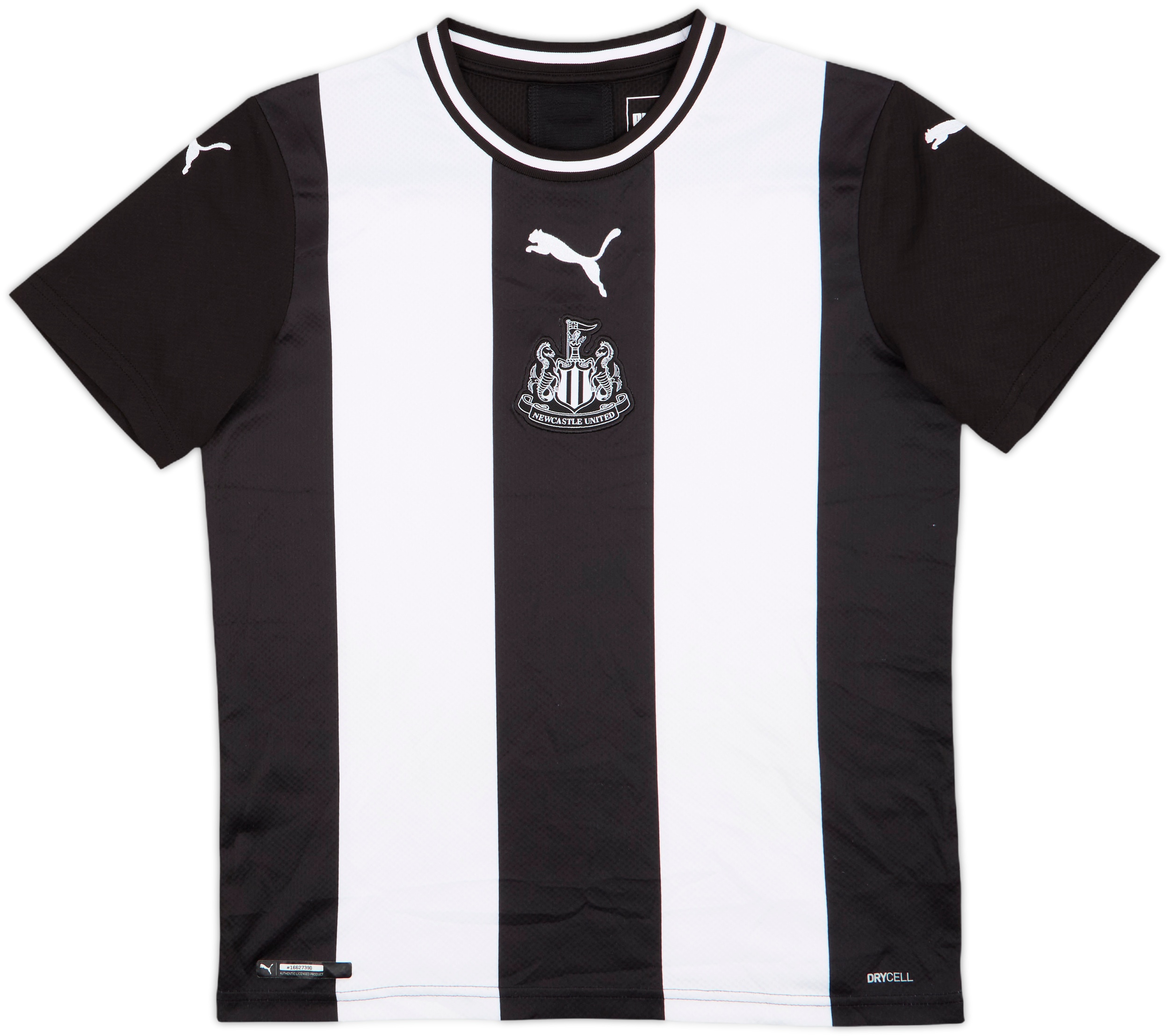 Puma Newcastle United Boys SS Home Shirt 2019/20