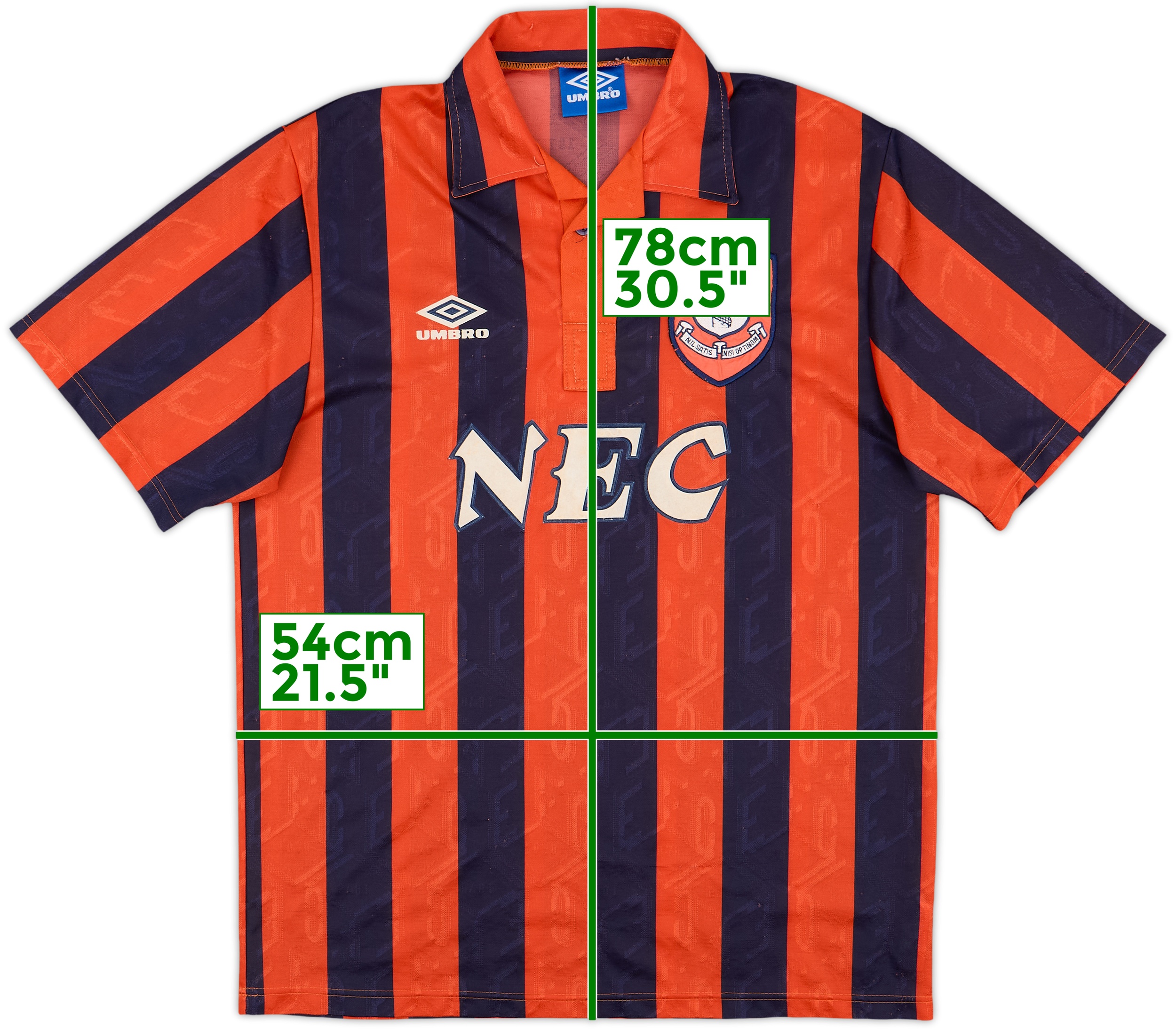Umbro Everton Mens SS Away Shirt 1992/94 | EVEA92956448used